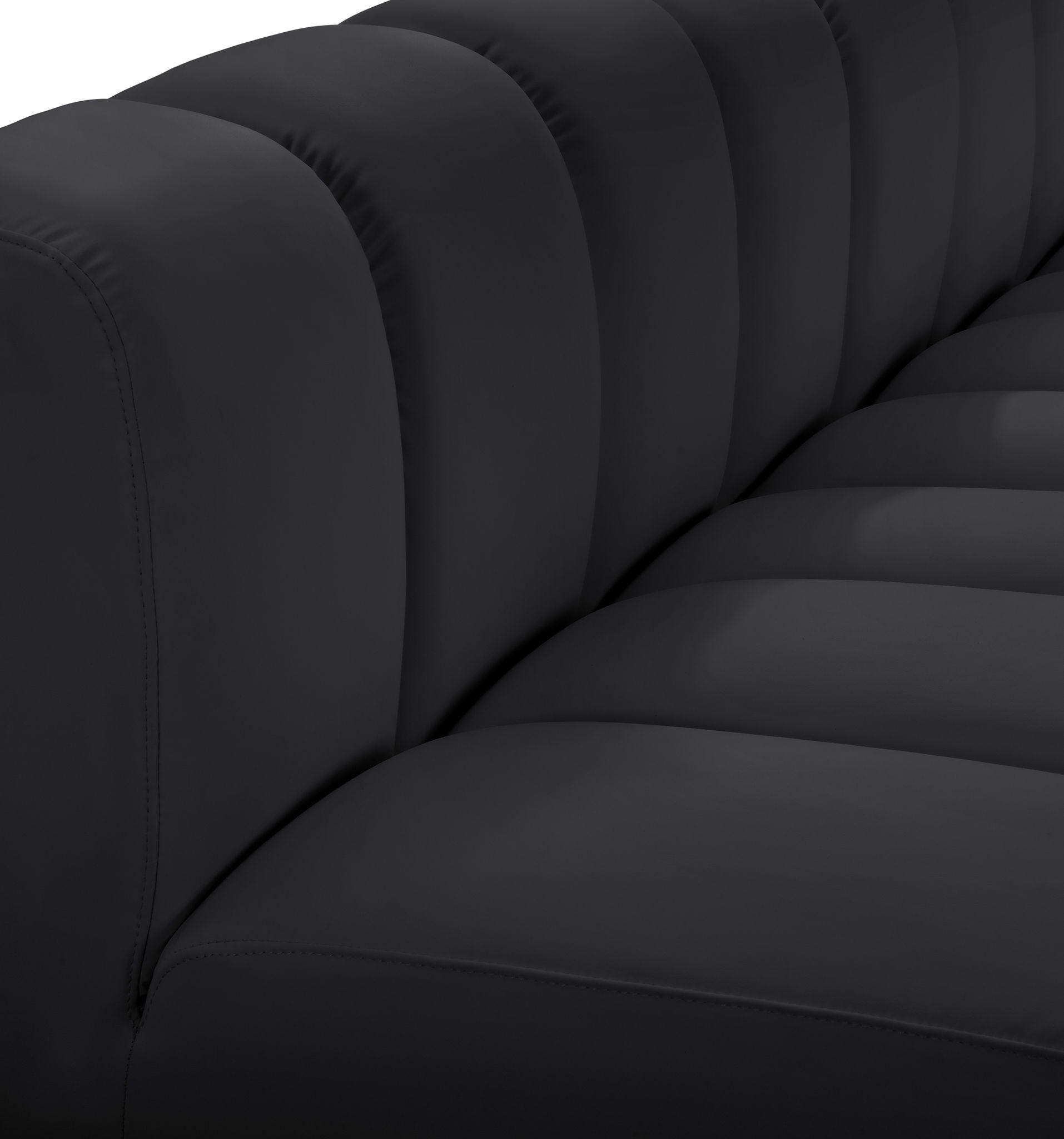 Arc - Faux Leather Modular Sectional