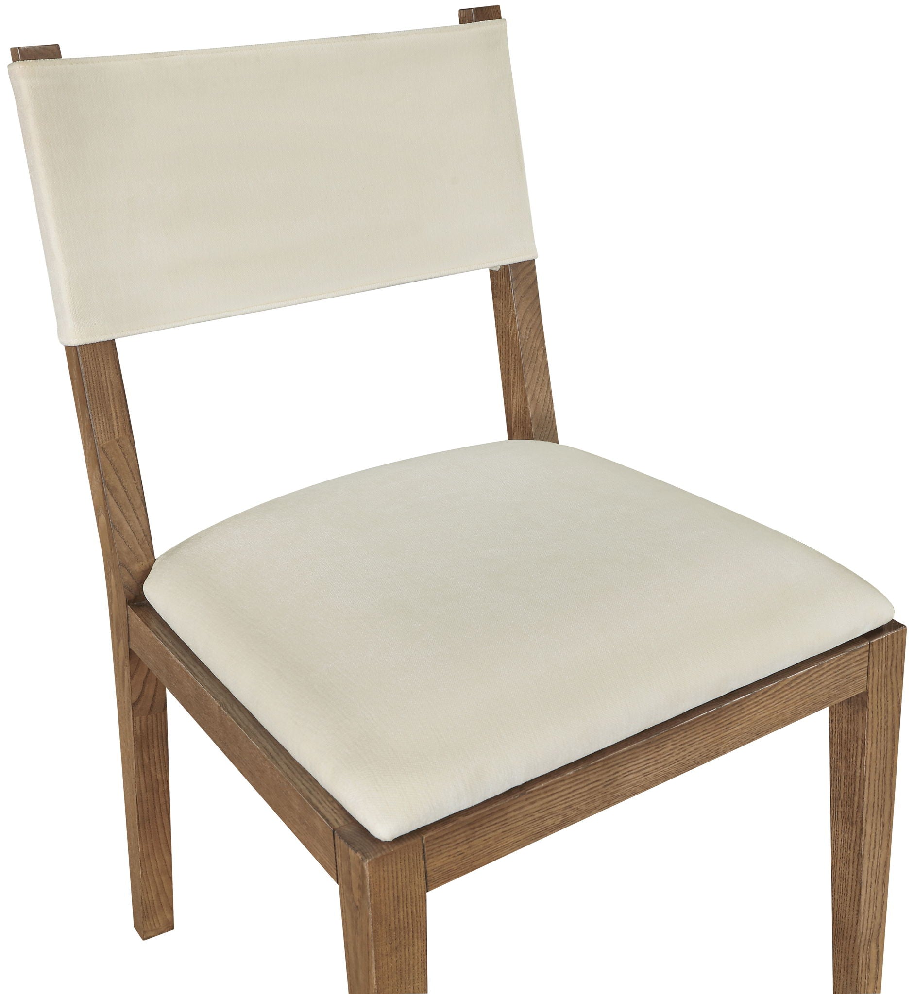 Avon - Linen Textured Performance Fabric Dining Side Chair (Set of 2)