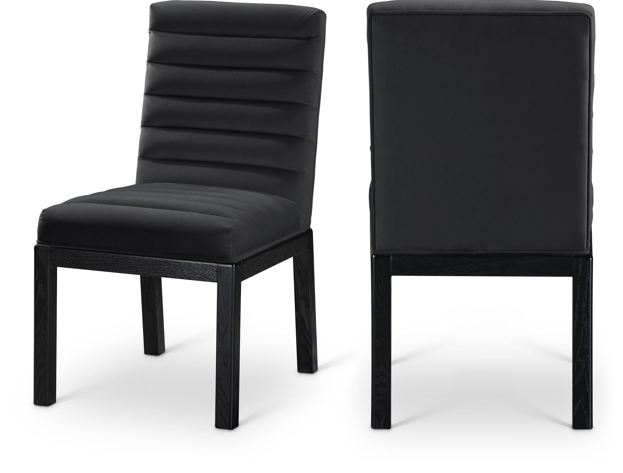 Evelyn - Dining Chair With Black Legs