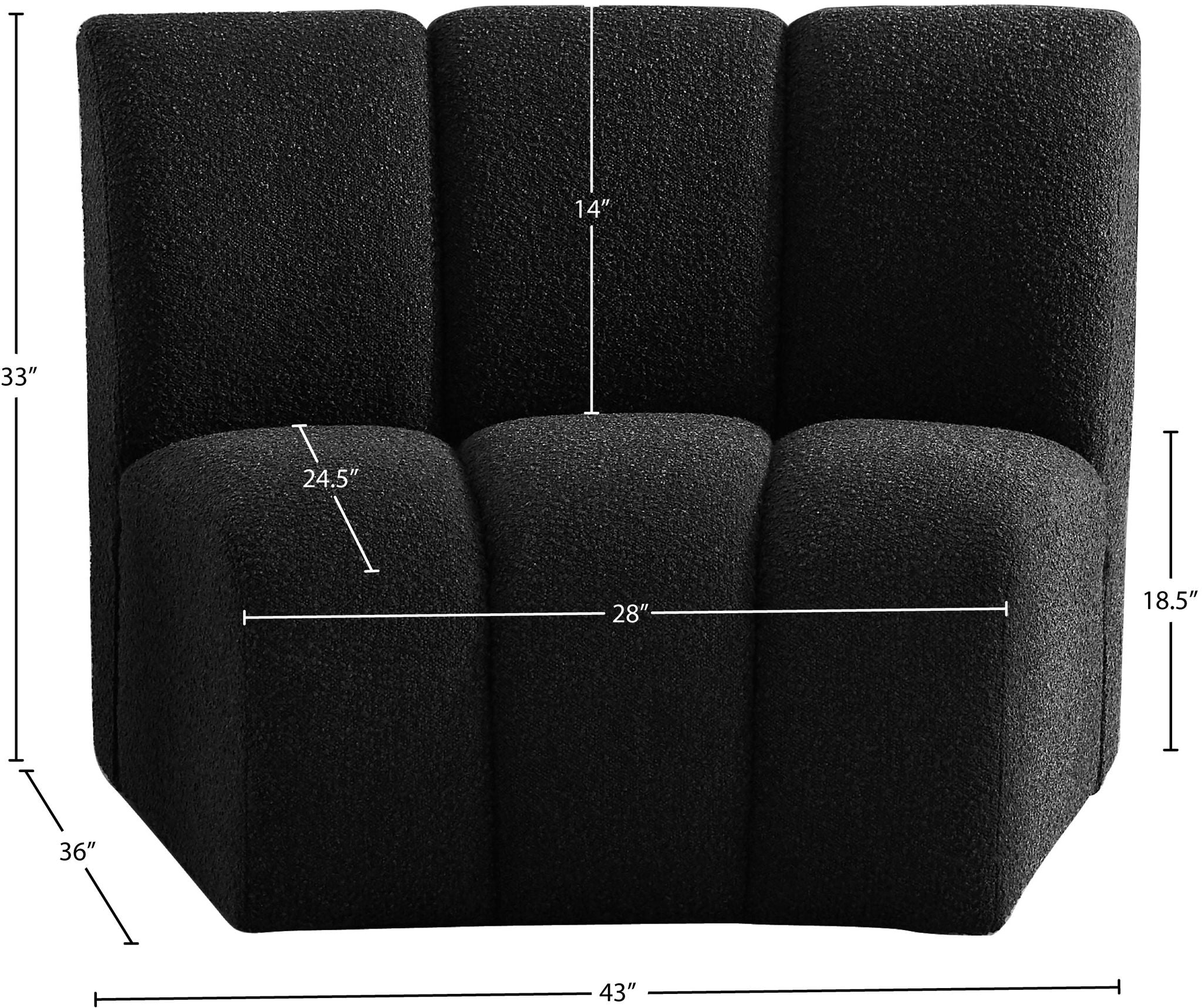 Infinity - Boucle Modular Chair
