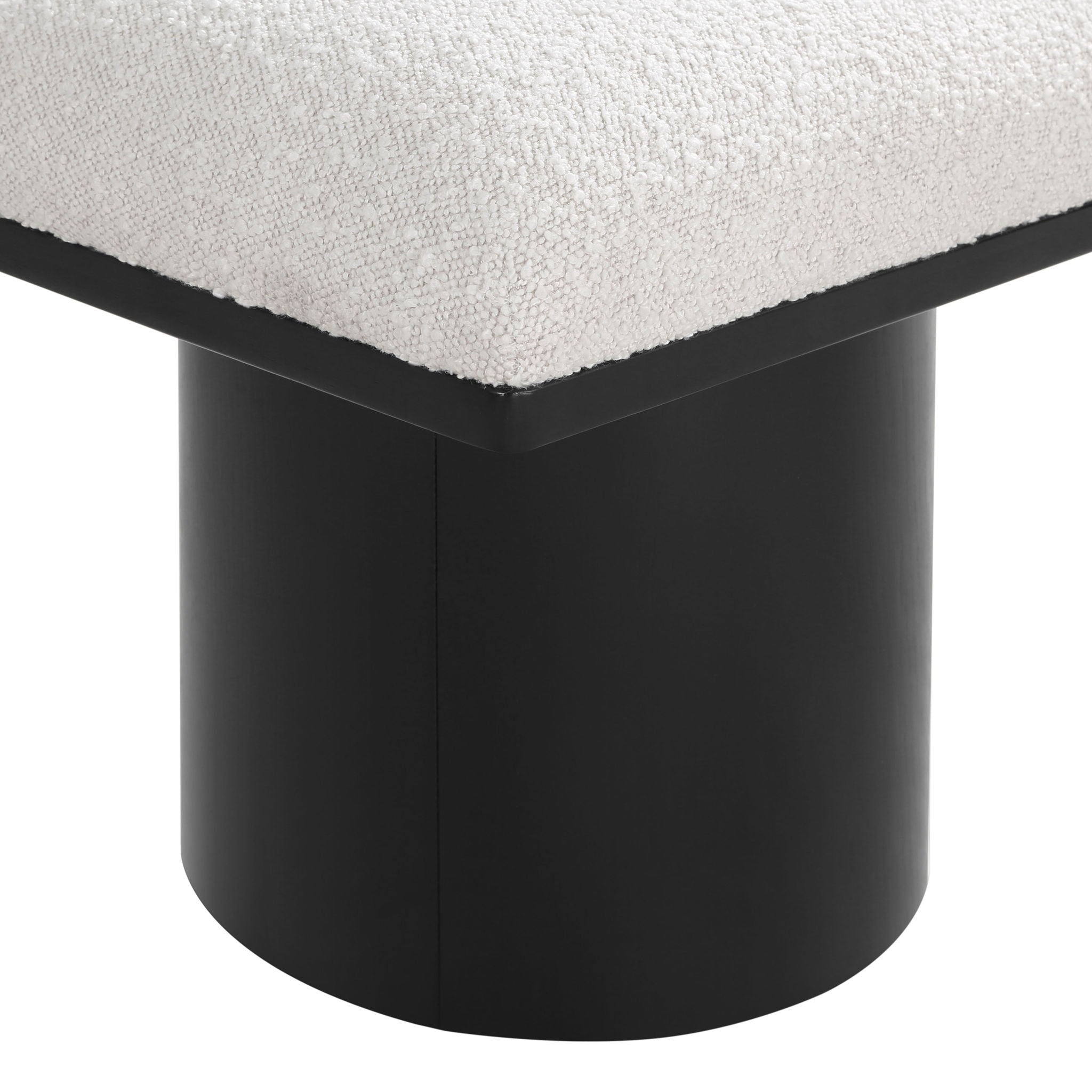 Pavilion - Bench / Stool With Black Base