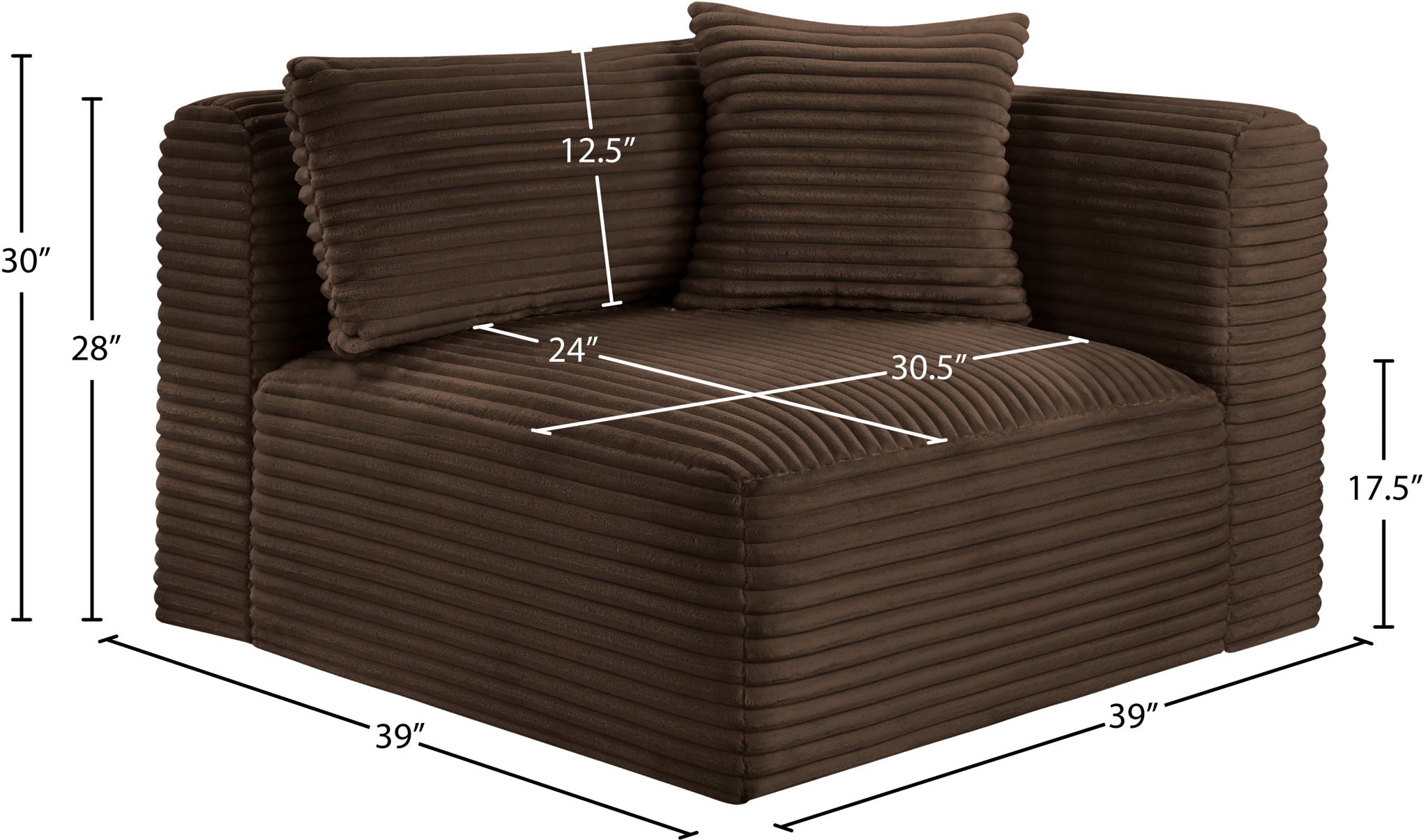 Shaggy - Corner Chair