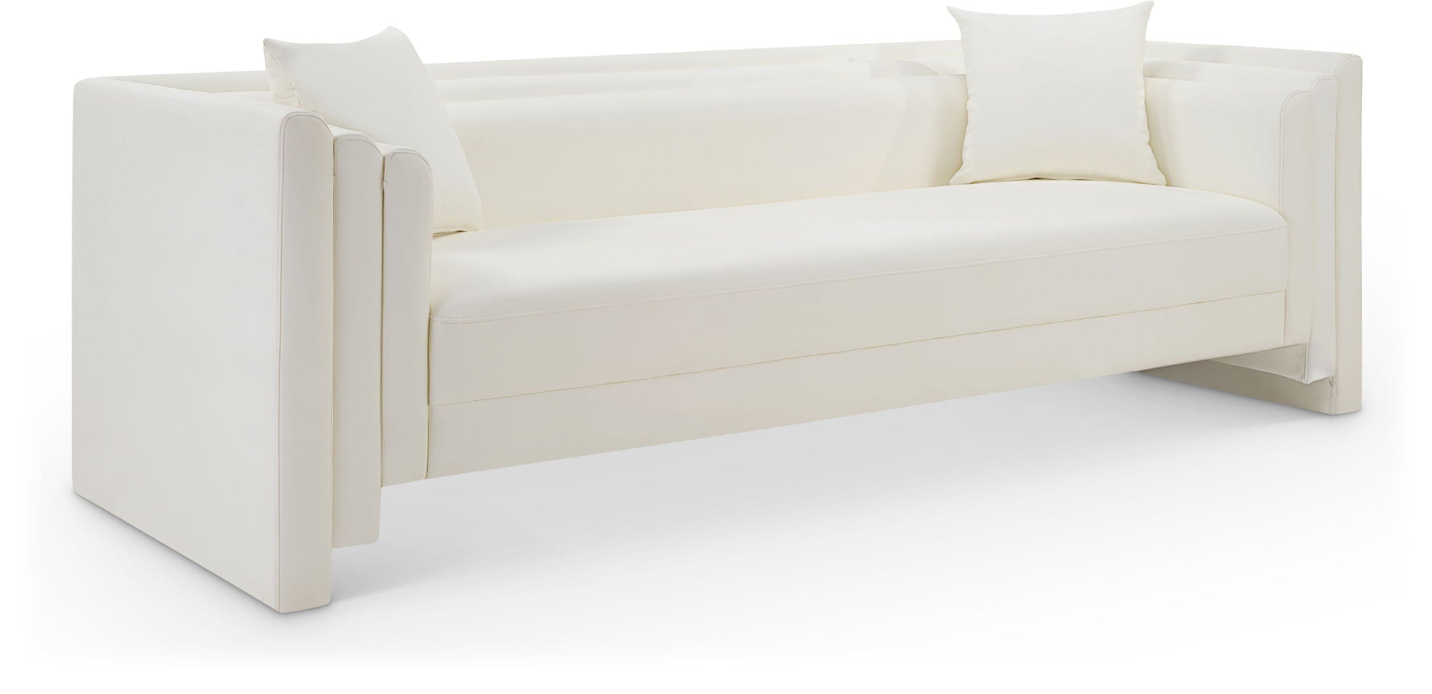Everett - Vegan Leather Upholstered Sofa
