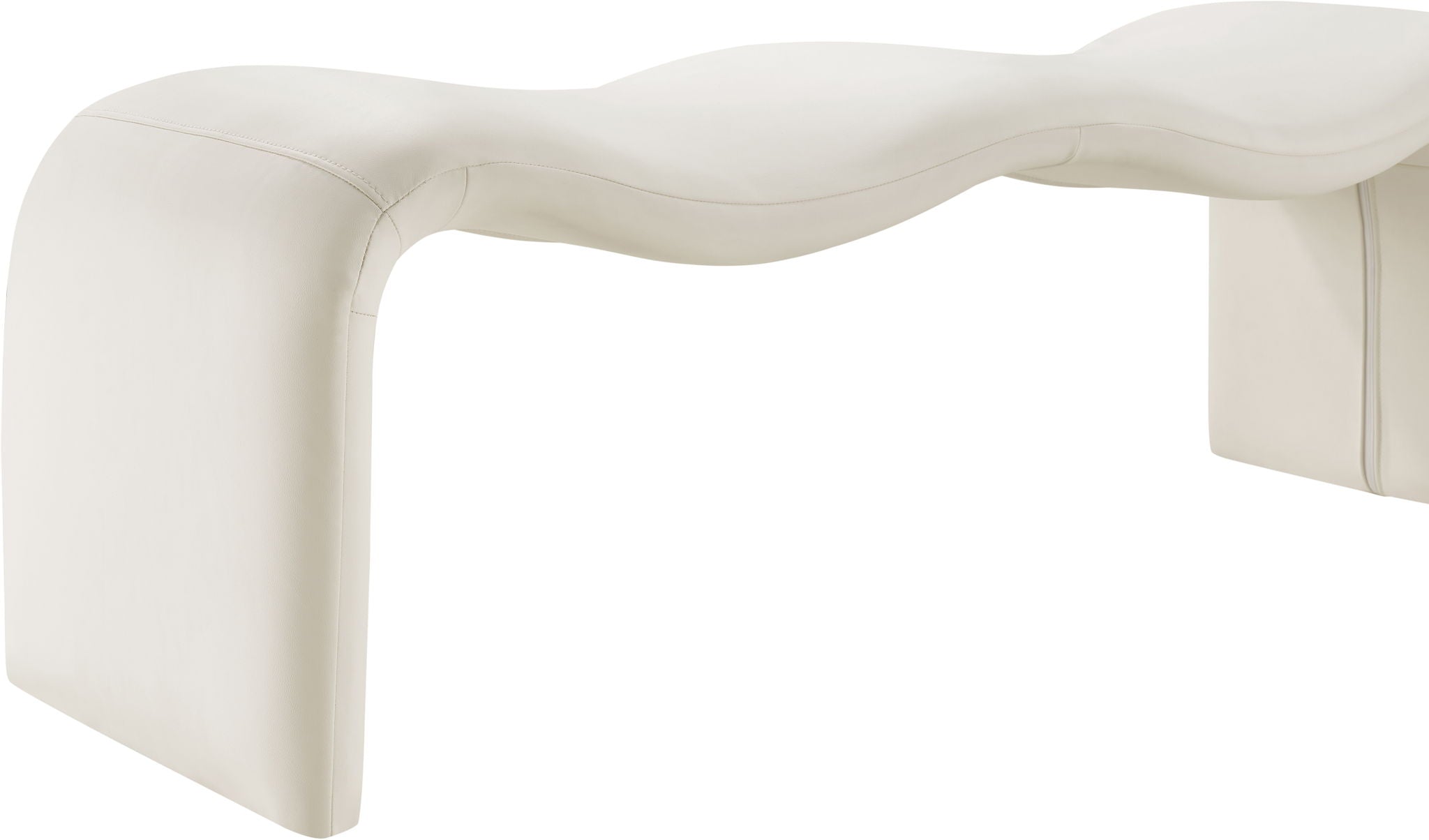 Willow - Faux Leather Bench