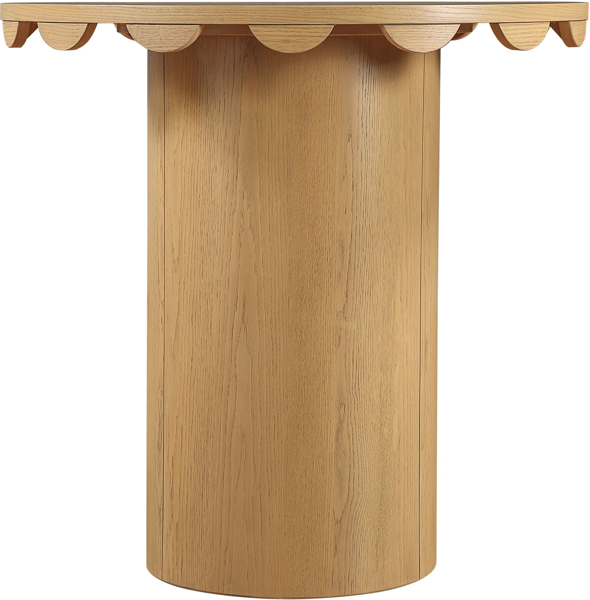 Dahlia - Solid Wood And Natural Cane Table