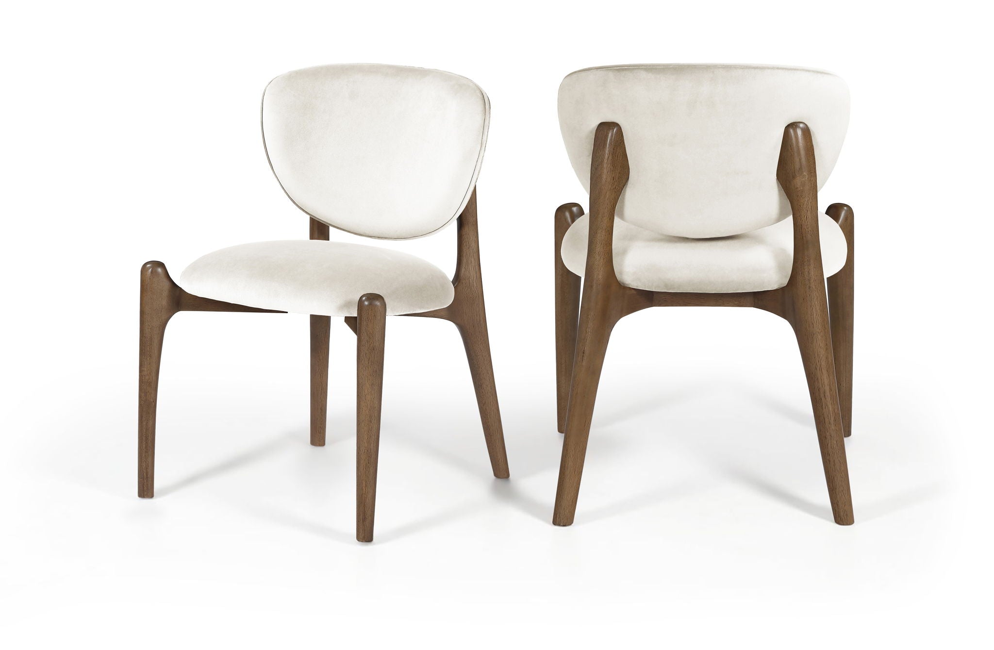Velora - Upholstered Dining Chair (Set of 2) - Brown Base