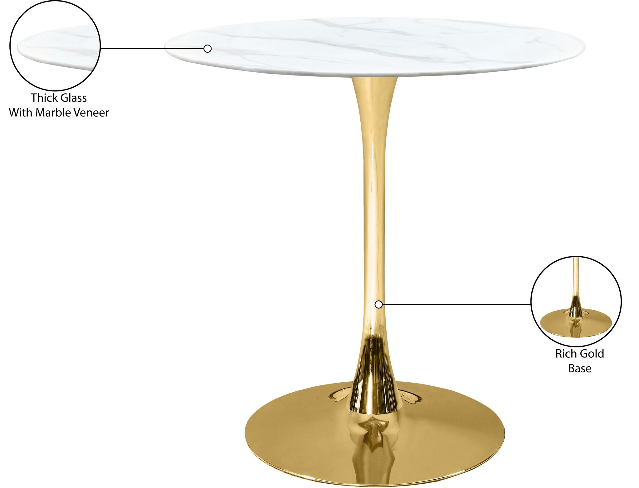 Tulip - Counter Height Table