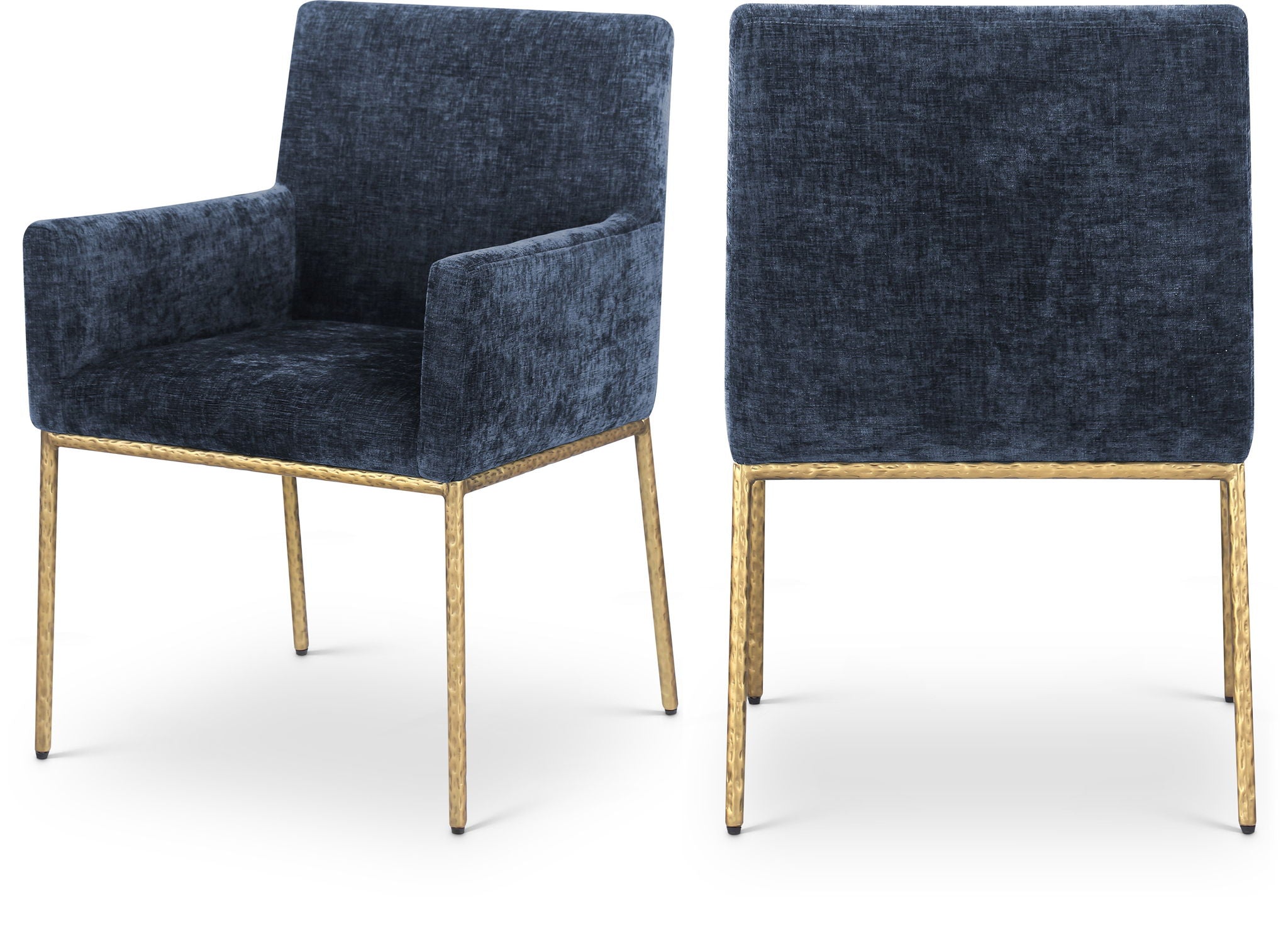 Reeves - Dining Chair With Gold Legs (Set of 2)