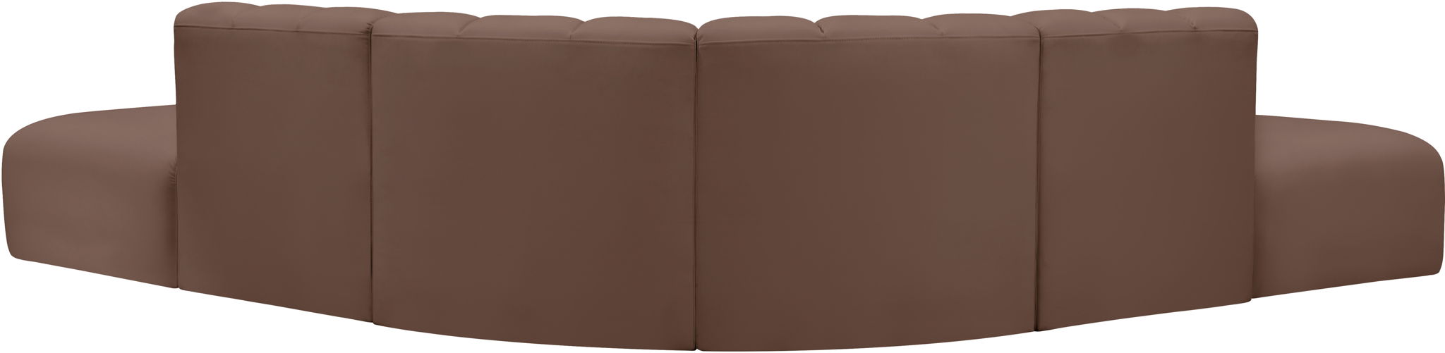 Arc - Faux Leather 6 Piece Corner Modular Sofa