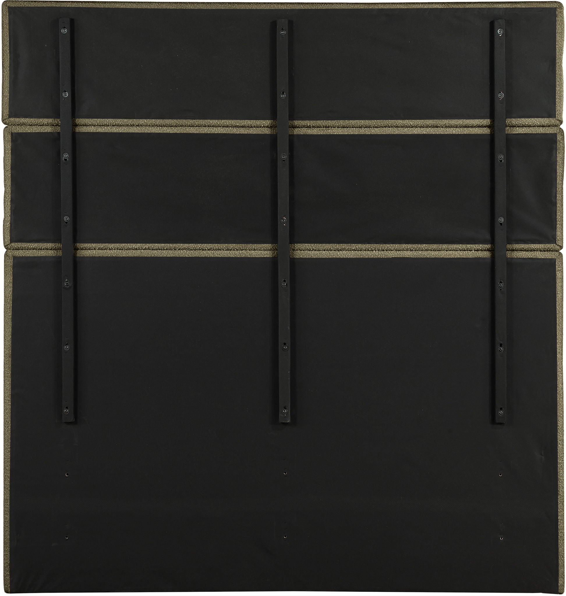 Adam - Boucle Fabric Bed With 89" Headboard