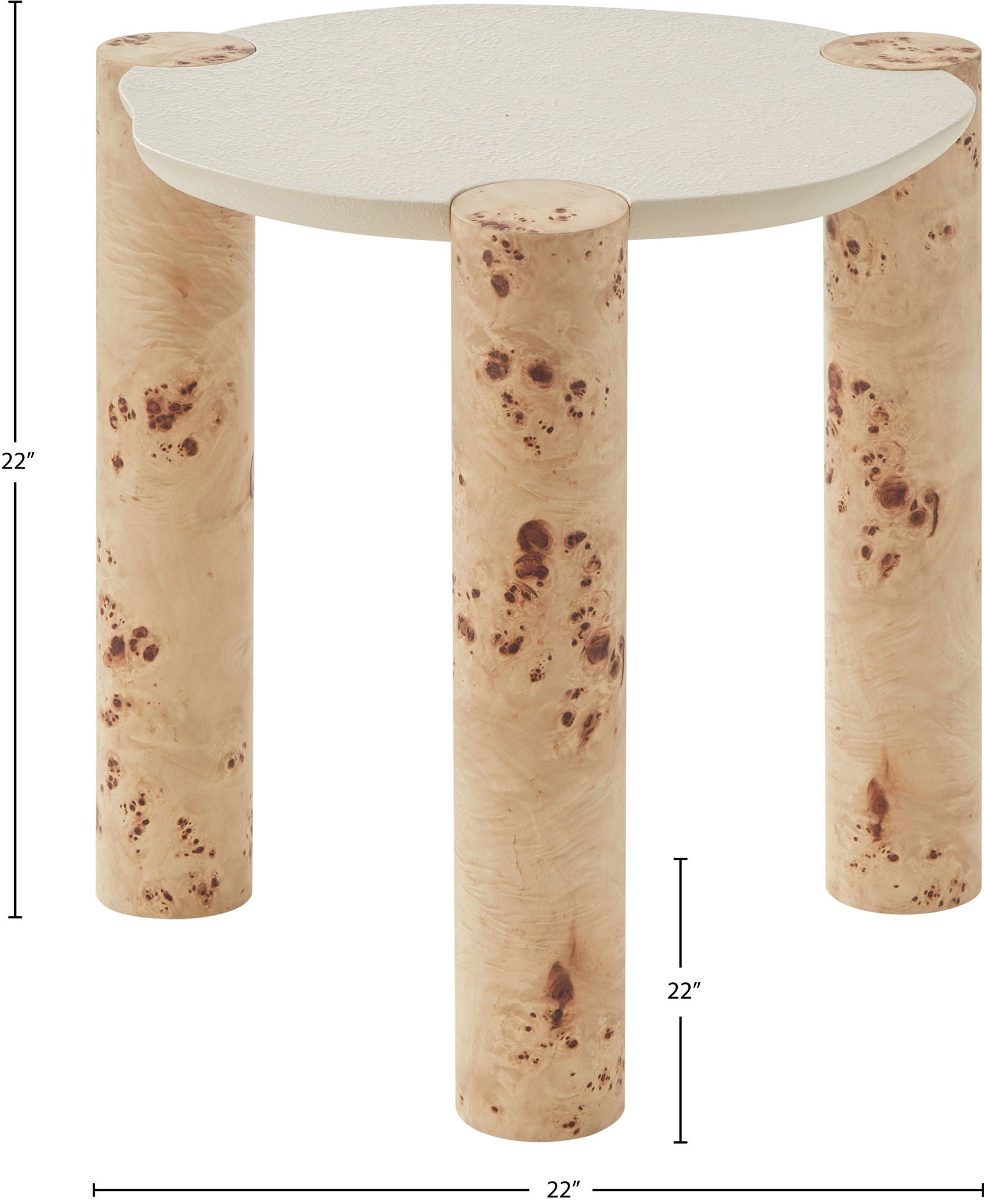 Thor - Burl Wood Table