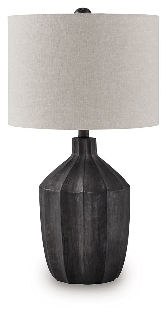 Jilton - Poly Table Lamp - Black