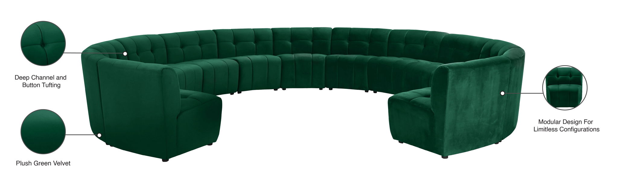 Limitless - 13 Pc. Modular Sectional