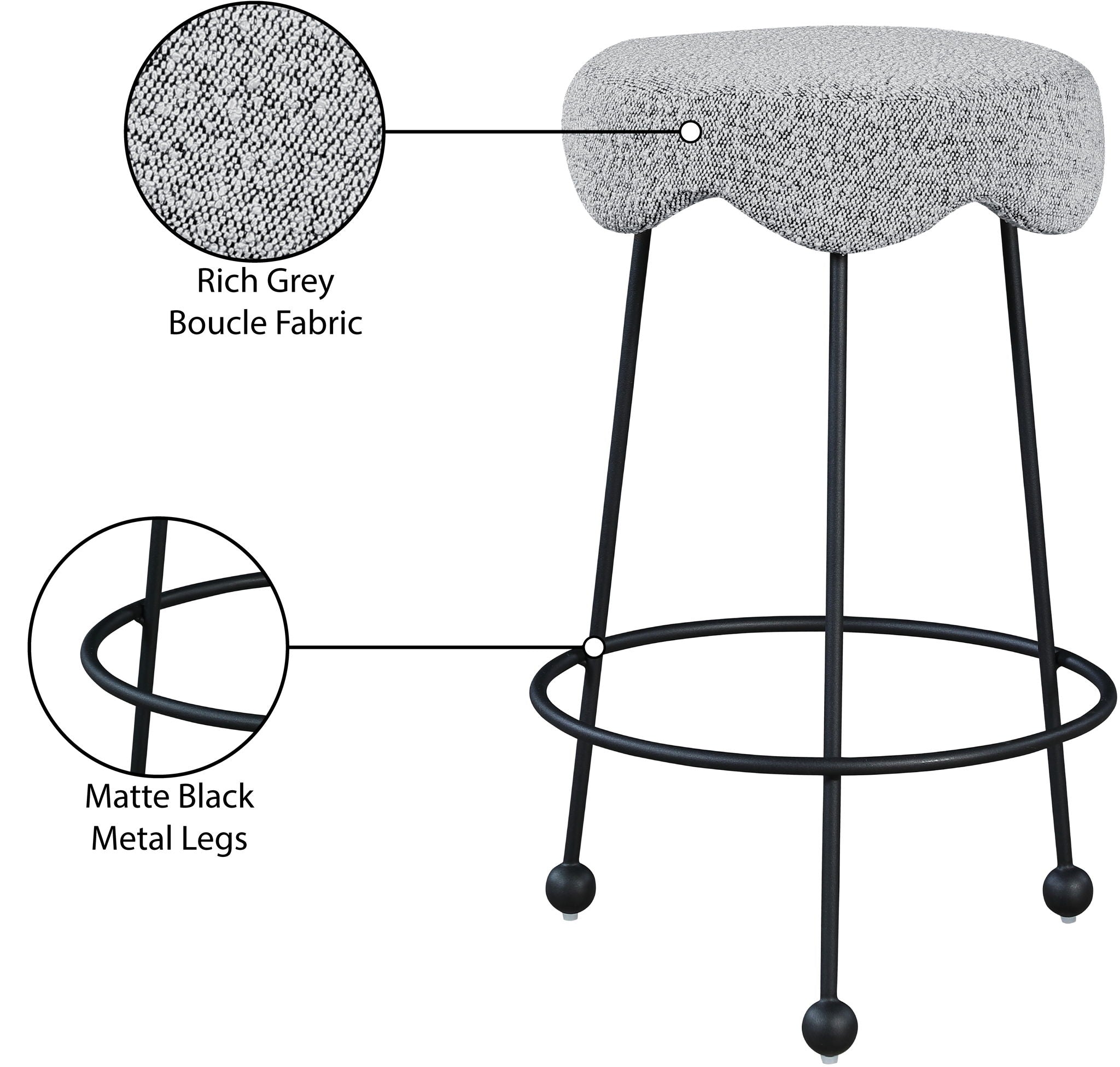 Fleur - Counter Stool