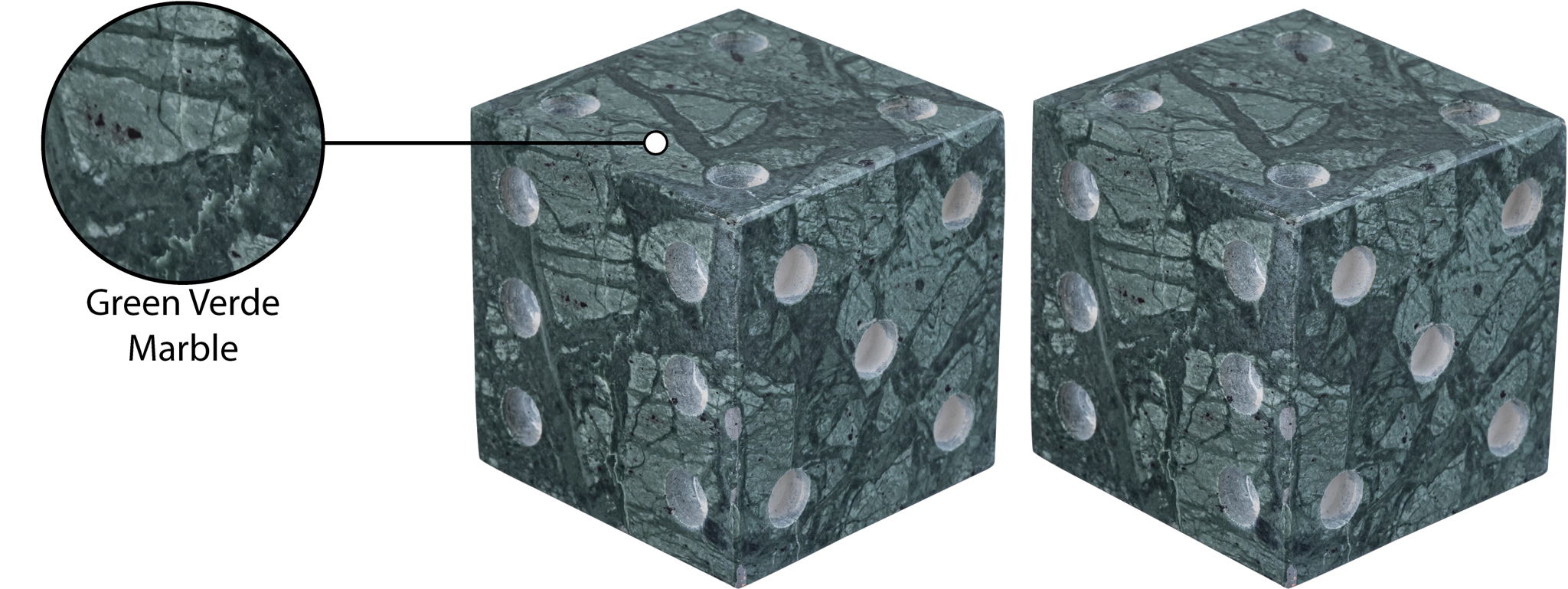 Dice - Marble Decorative