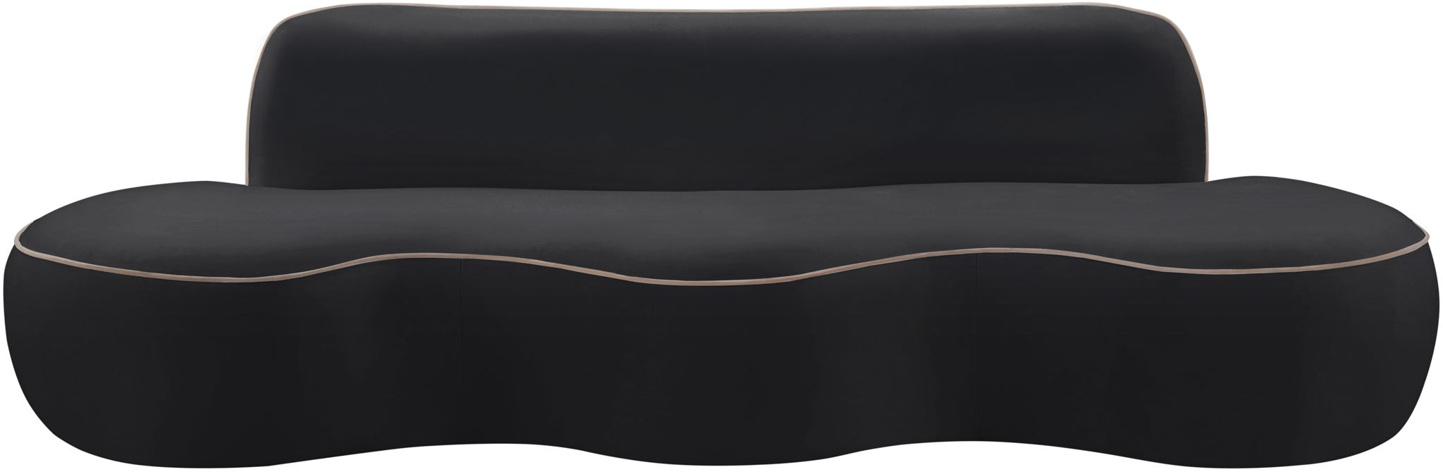 Swerve - Velvet 101" Upholstered Sofa