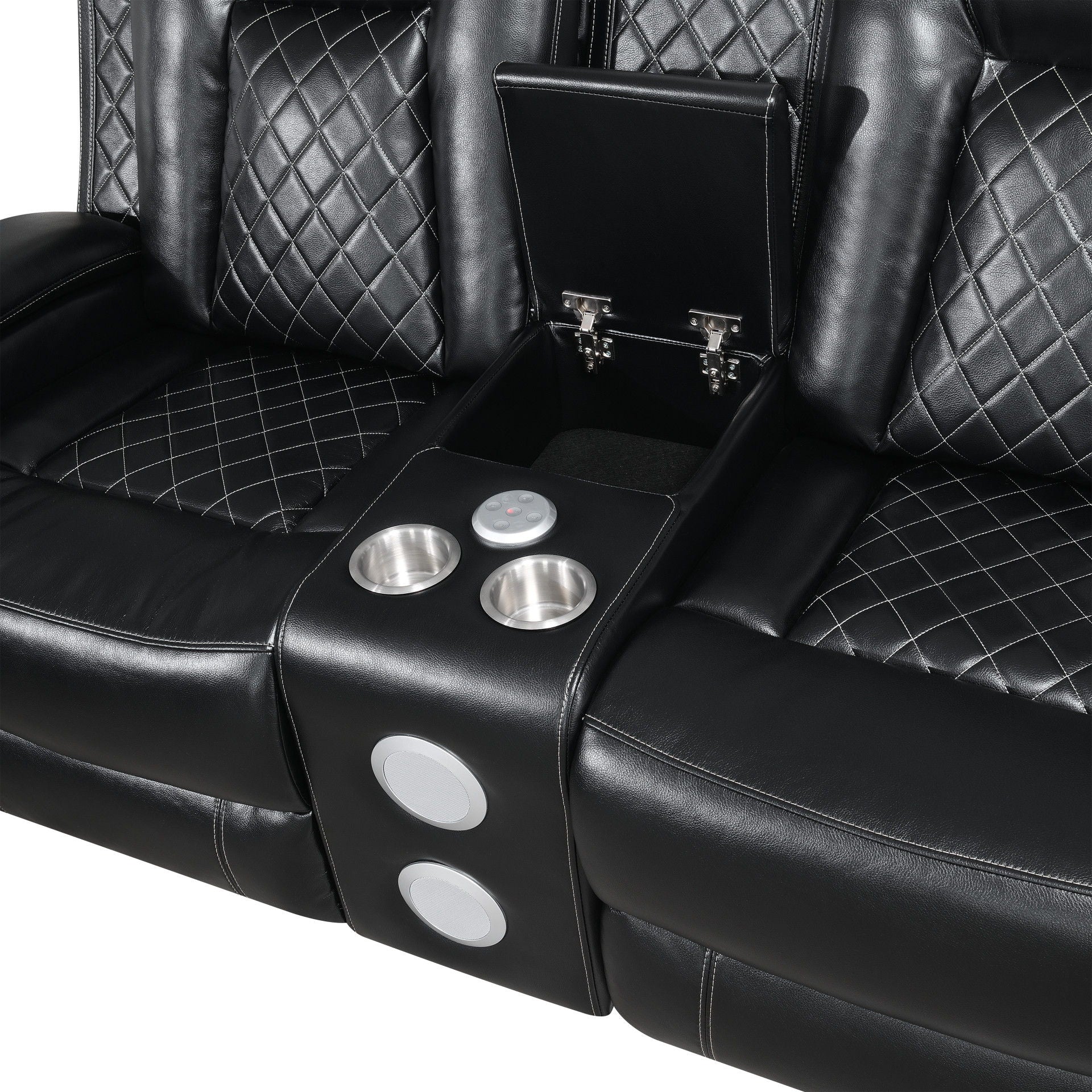Orion II - Console Loveseat With Dual Recliners