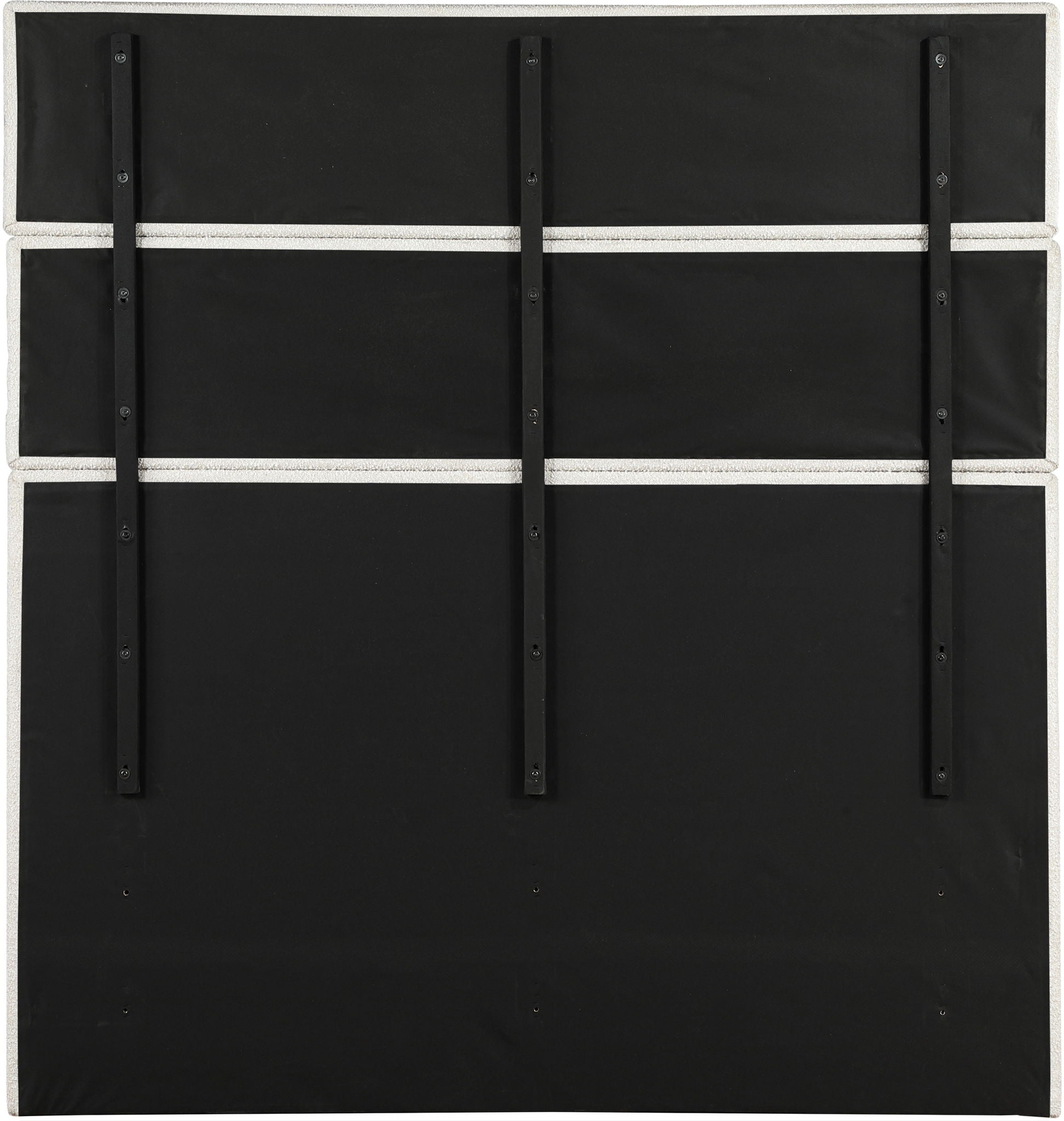 Adam - Boucle Fabric Bed With 89" Headboard