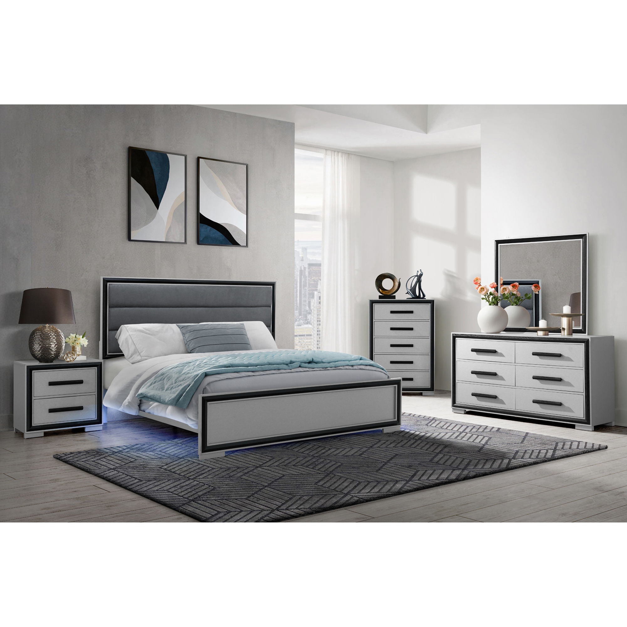 Adelaide - Nightstand With Spacious Storage