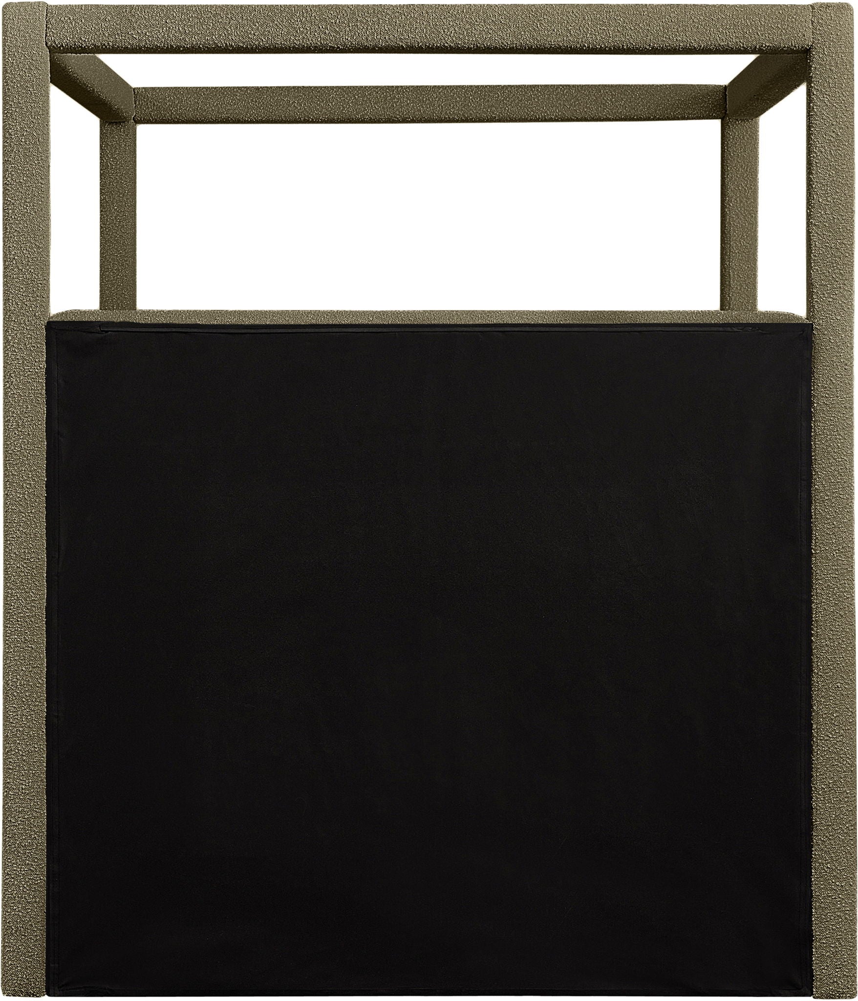 Eden - Boucle Fabric Upholstered Bed