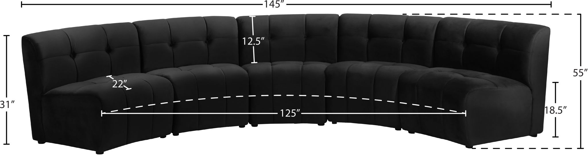 Limitless - 5 Pc. Modular Sectional