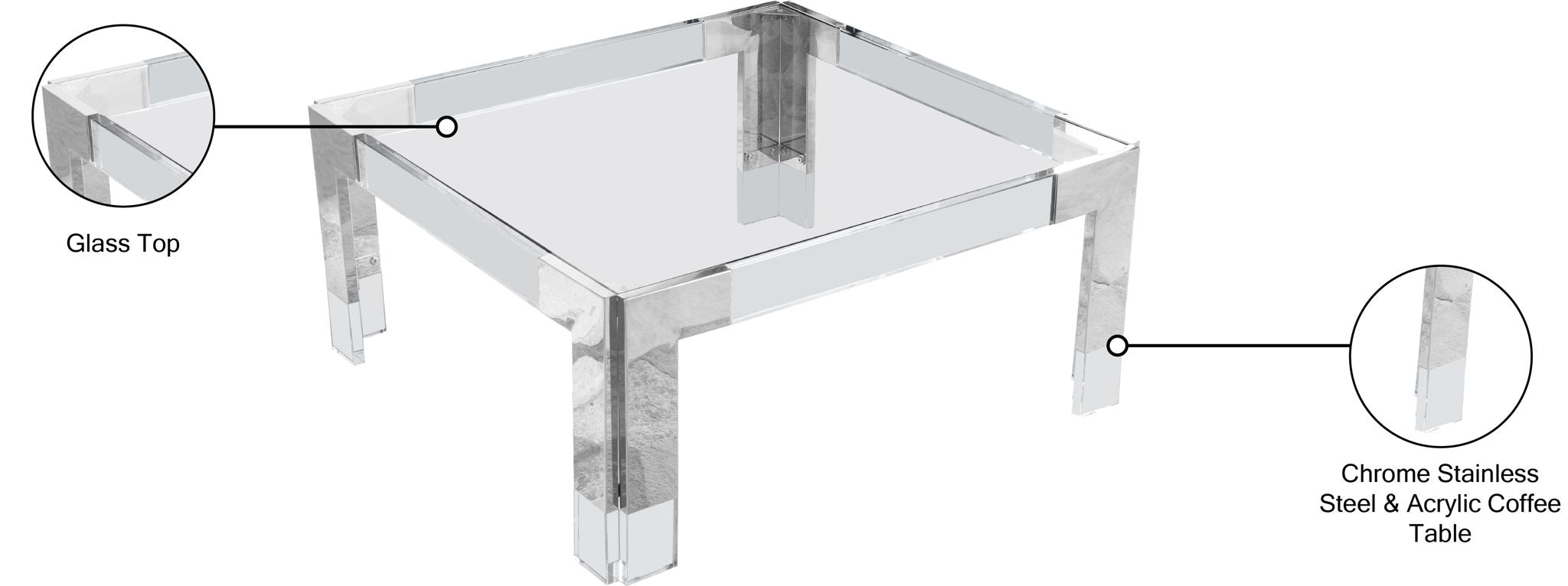 Casper - Square Coffee Table