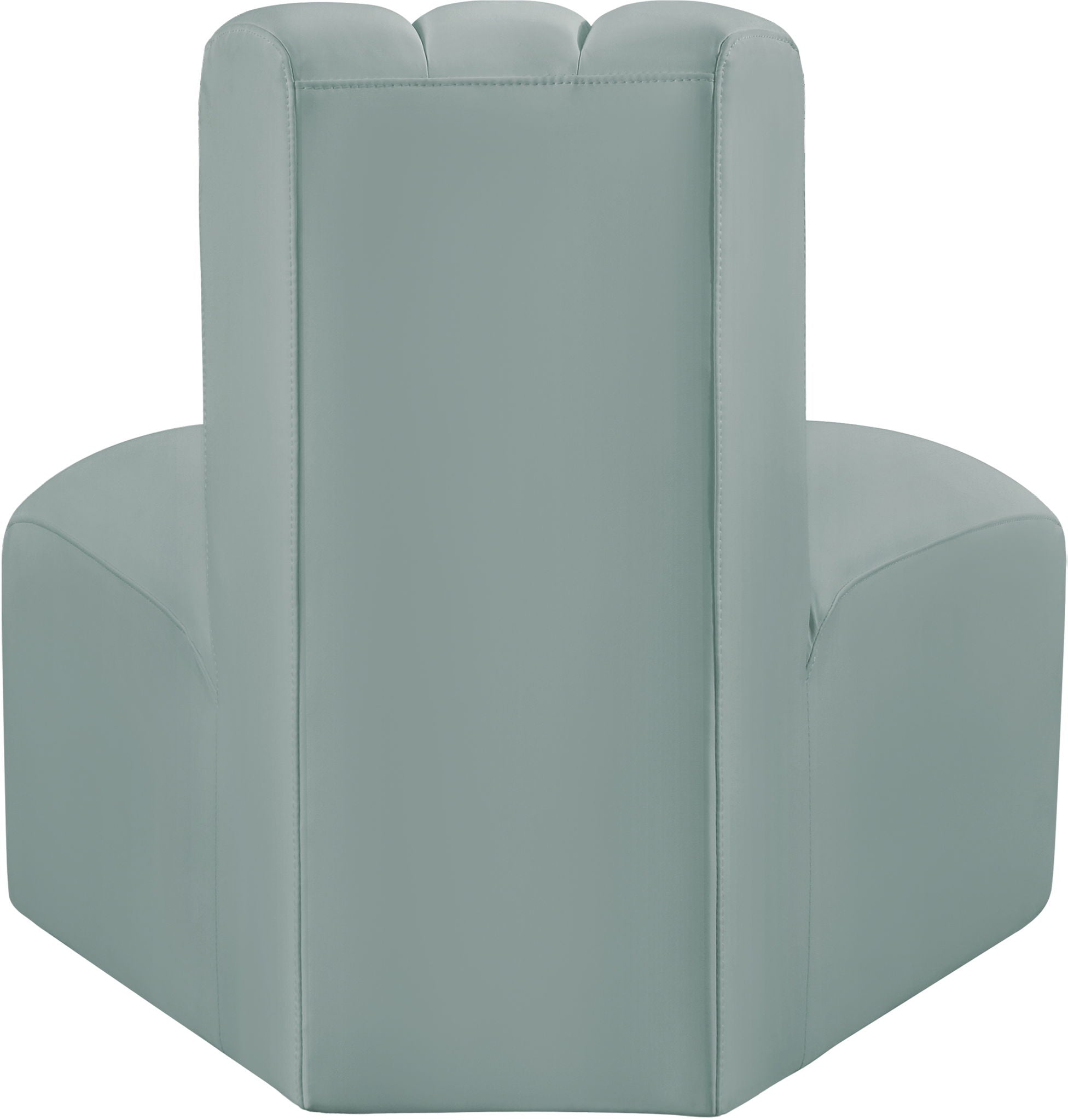 Arc - Faux Leather Reverse Corner Chair