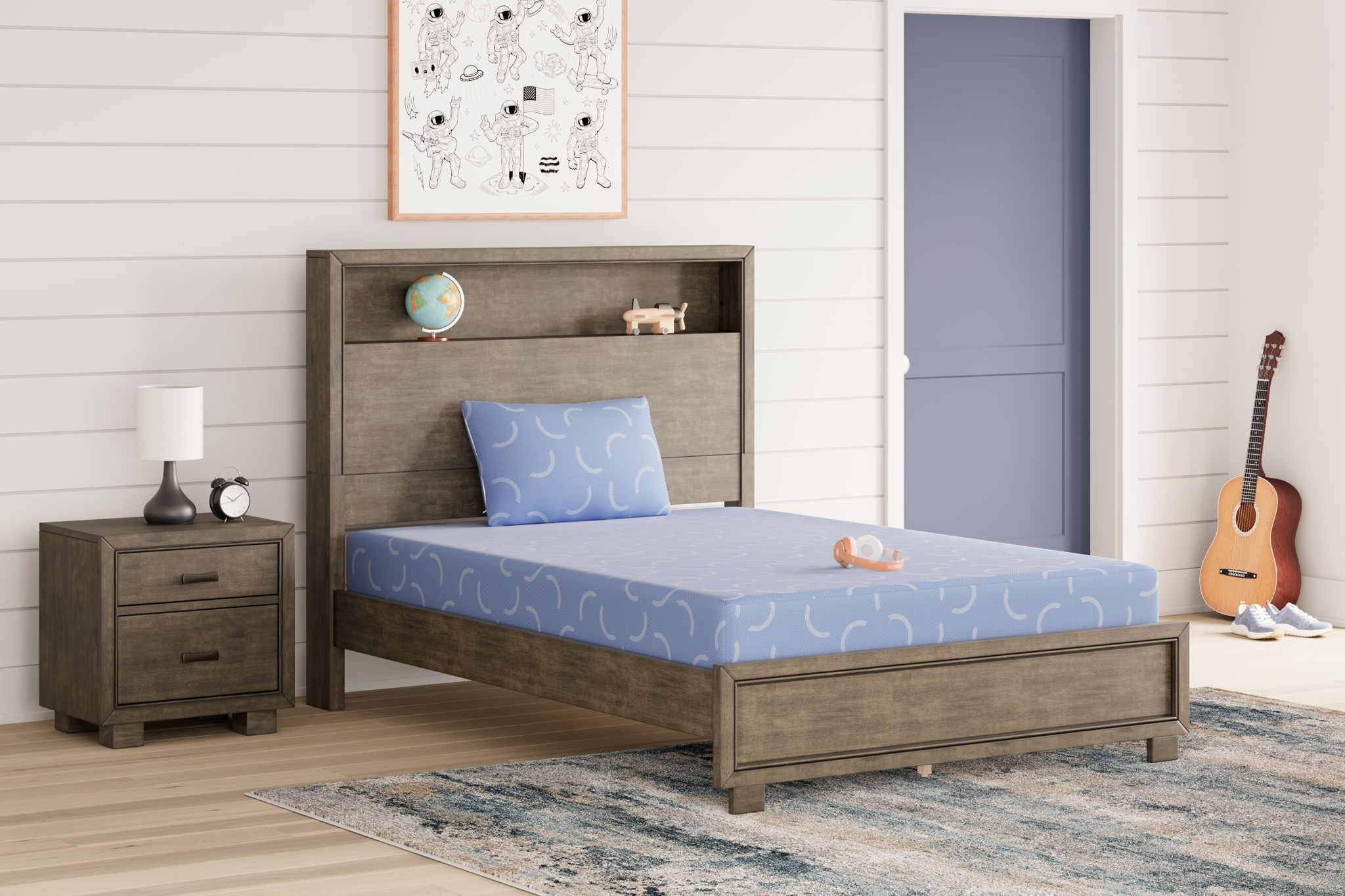 Ikidz Ocean - Mattress And Pillow (Set of 2)