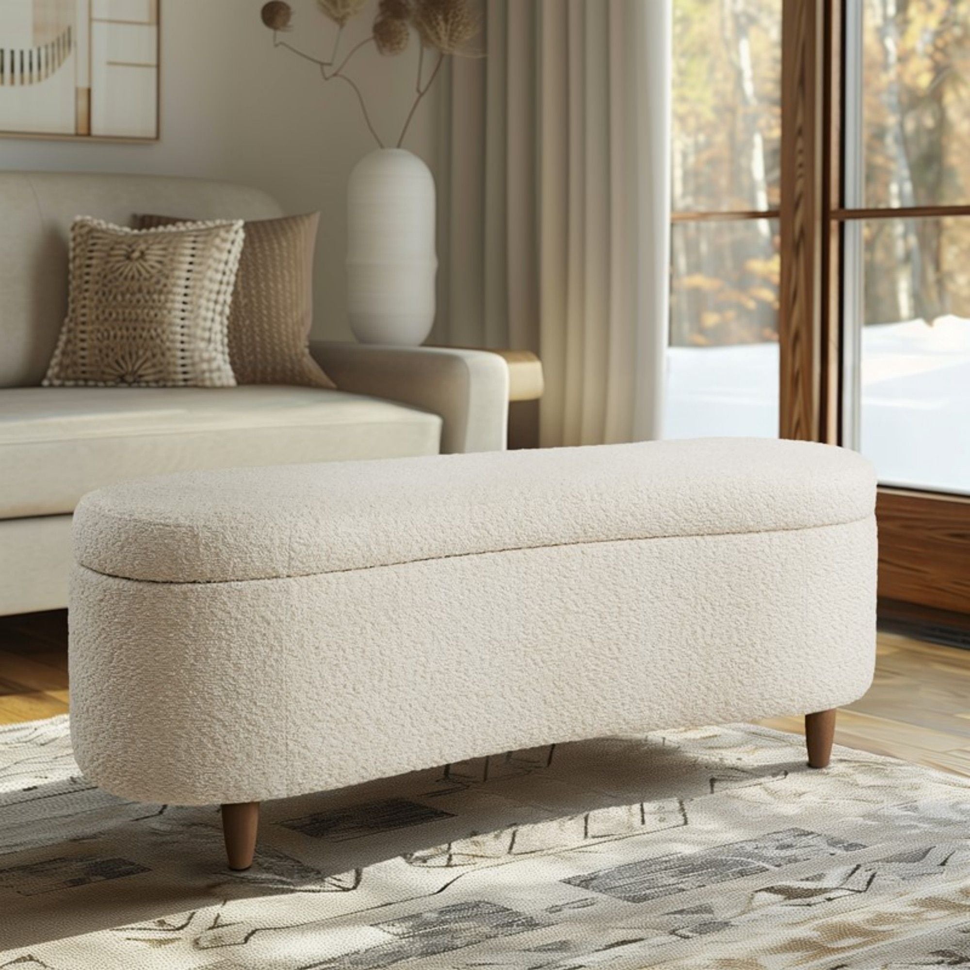 Flip Top Storage Bench