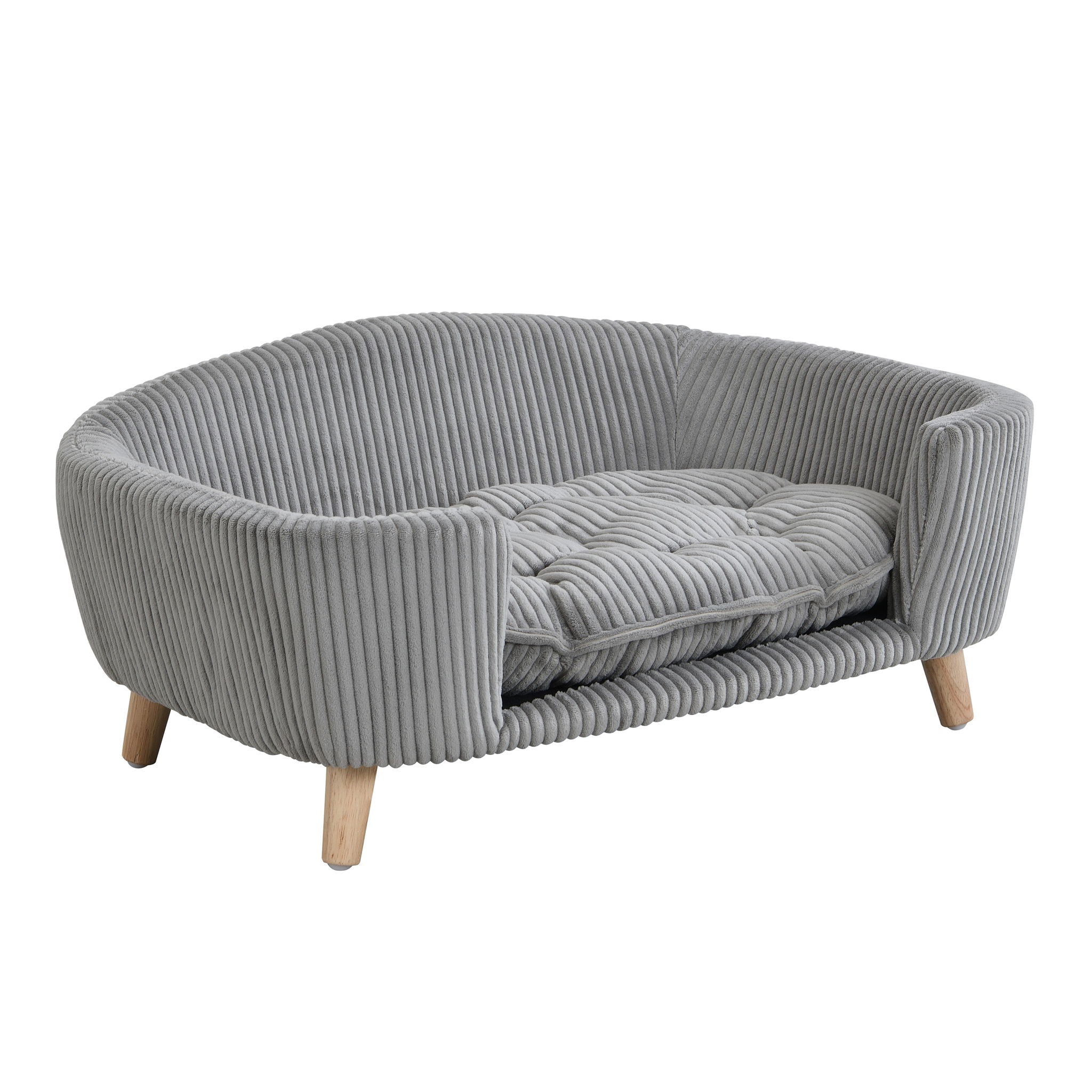 Elevated - Dog Bed Frame For Small Dog, Pet Couch Bed With Legs And Supportive Foam, Easy Assembly