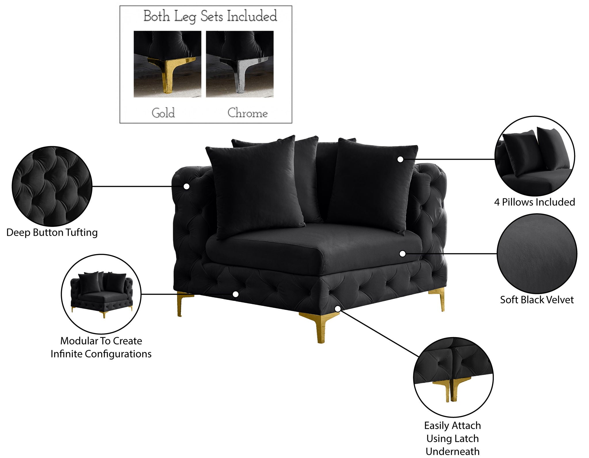Tremblay - Corner Chair