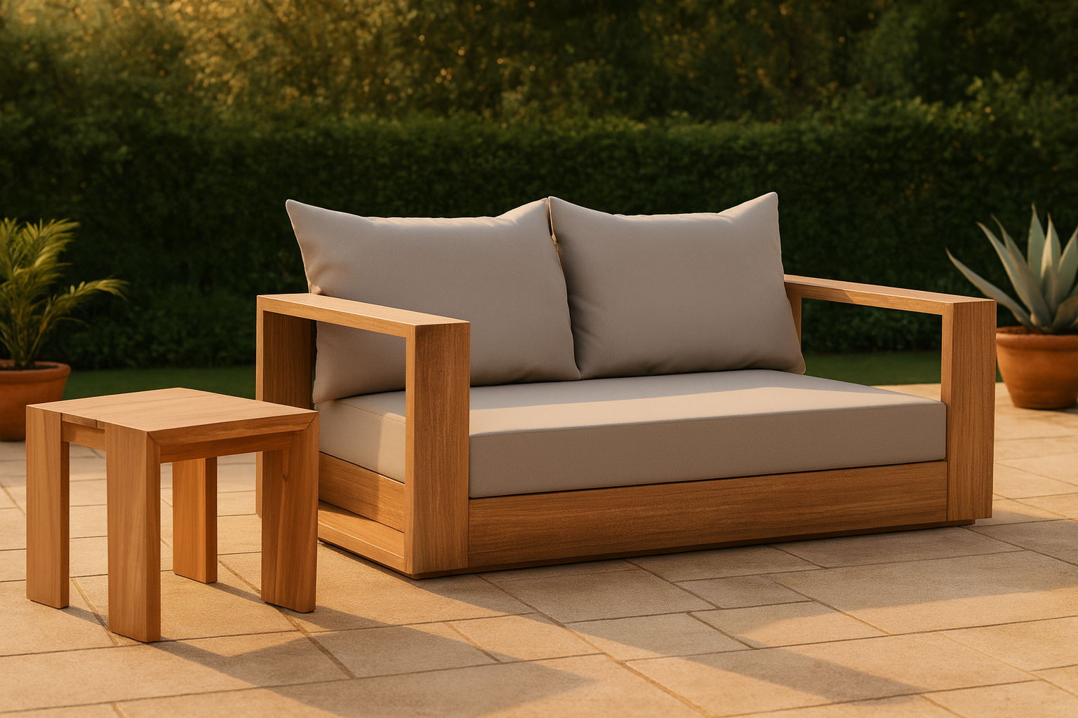 Tulum - Water Resistant Outdoor Loveseat