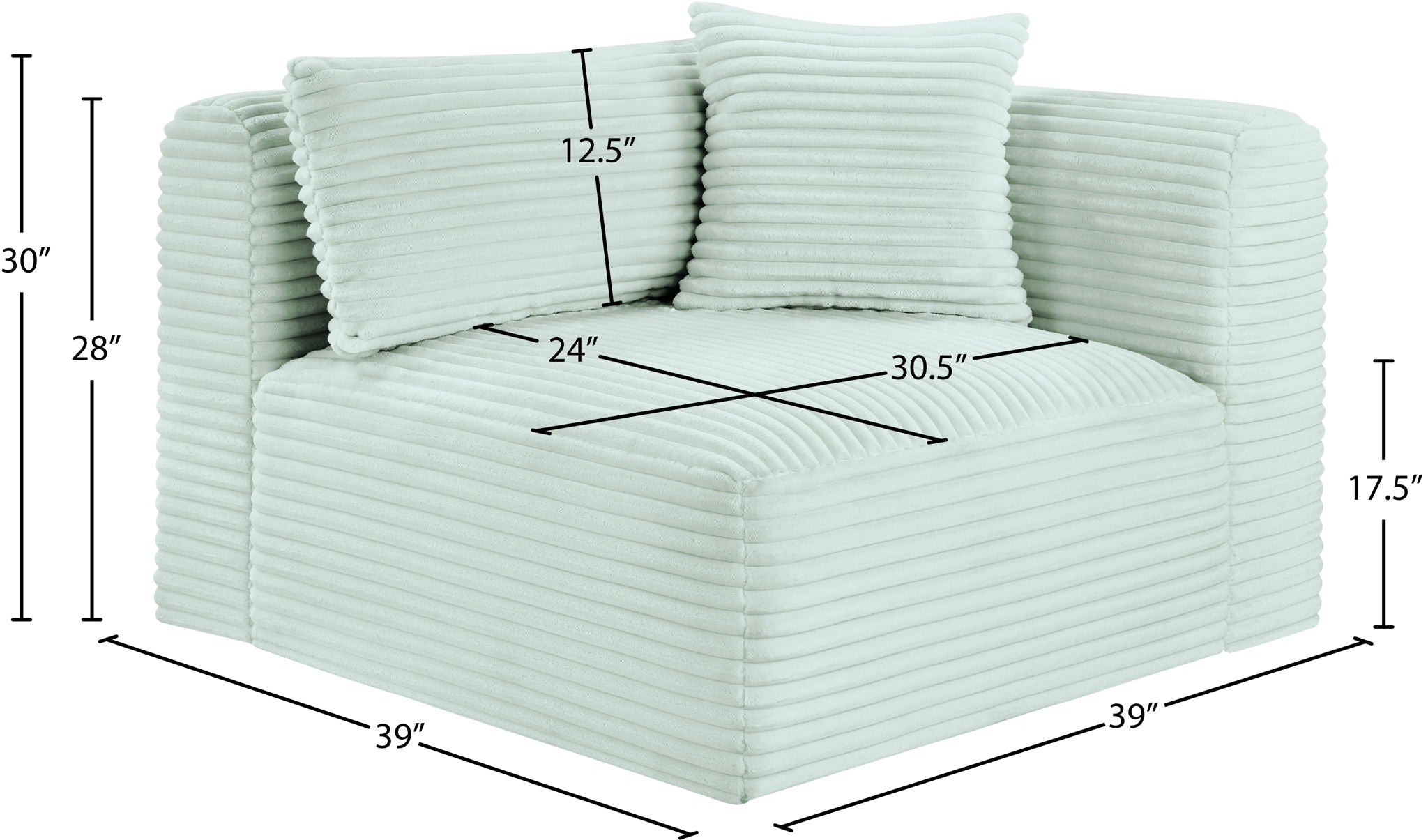 Shaggy - Corner Chair