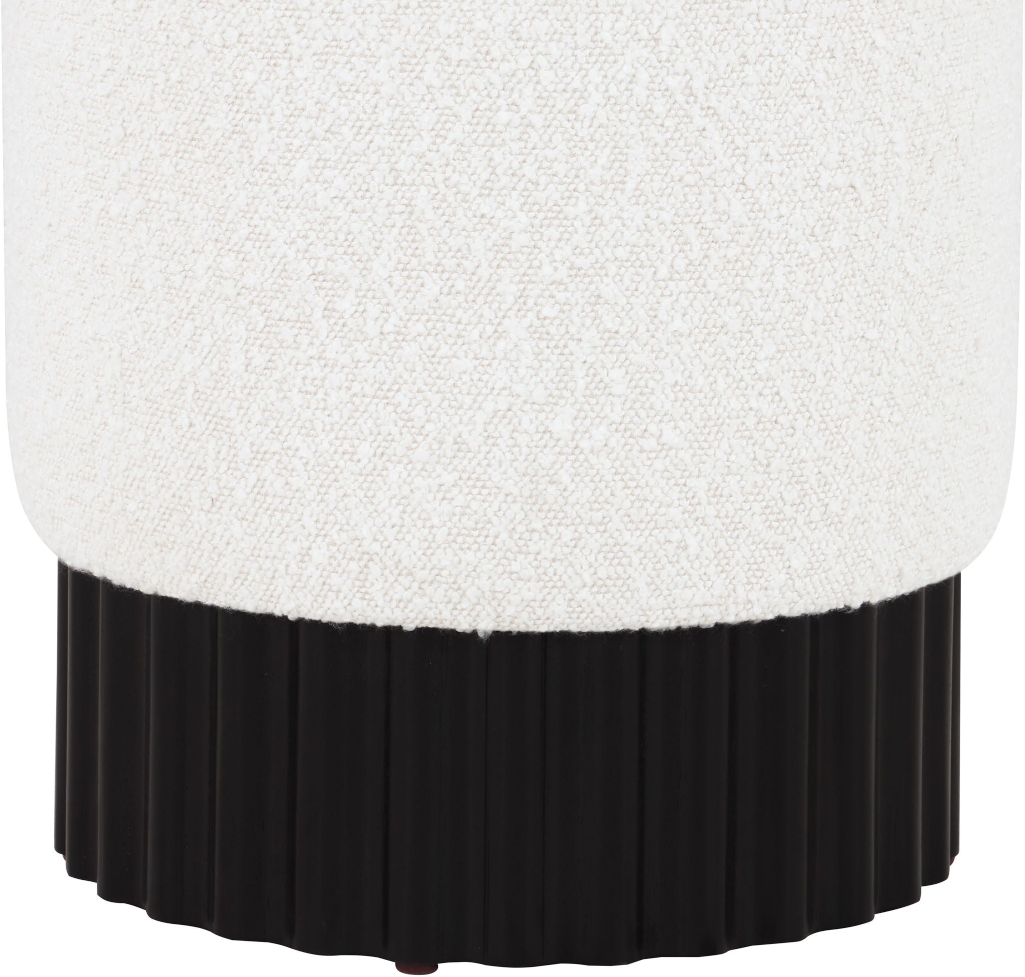 Veranda - Ottoman / Stool With Black Base