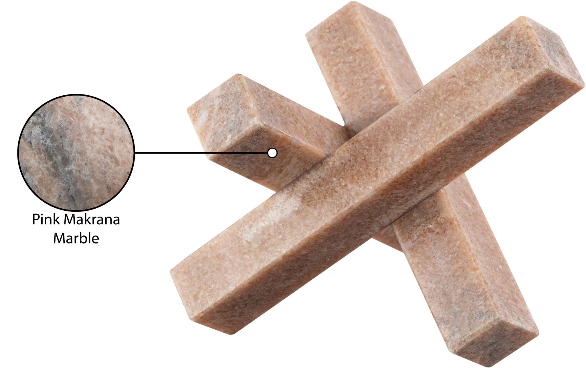 Stix - Marble Decorative Object