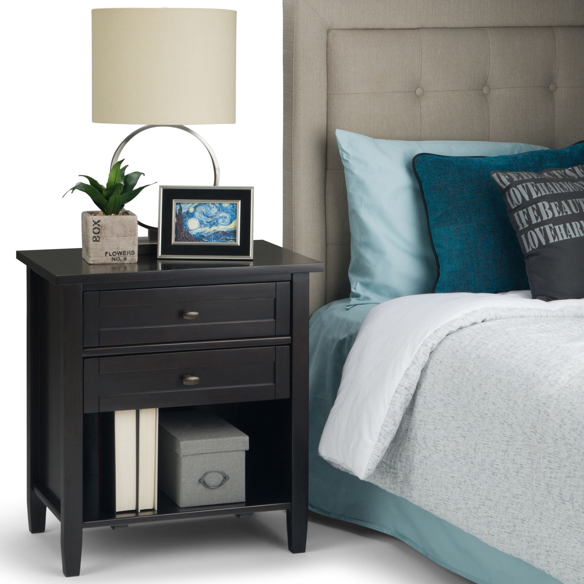 Warm Shaker - Handcrafted Bedside Table