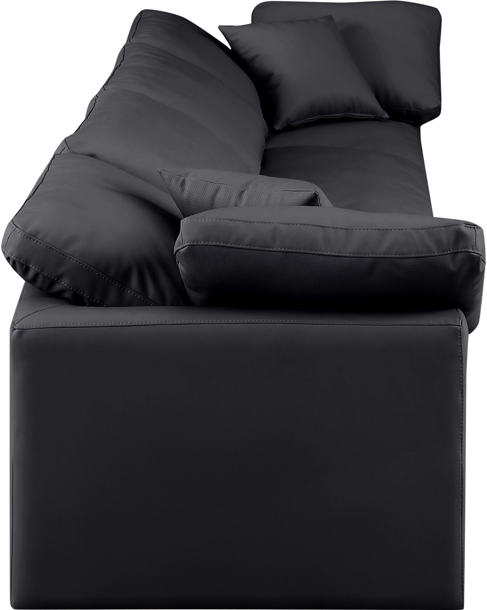 Indulge - Faux Leather 4 Seat Modular Sofa