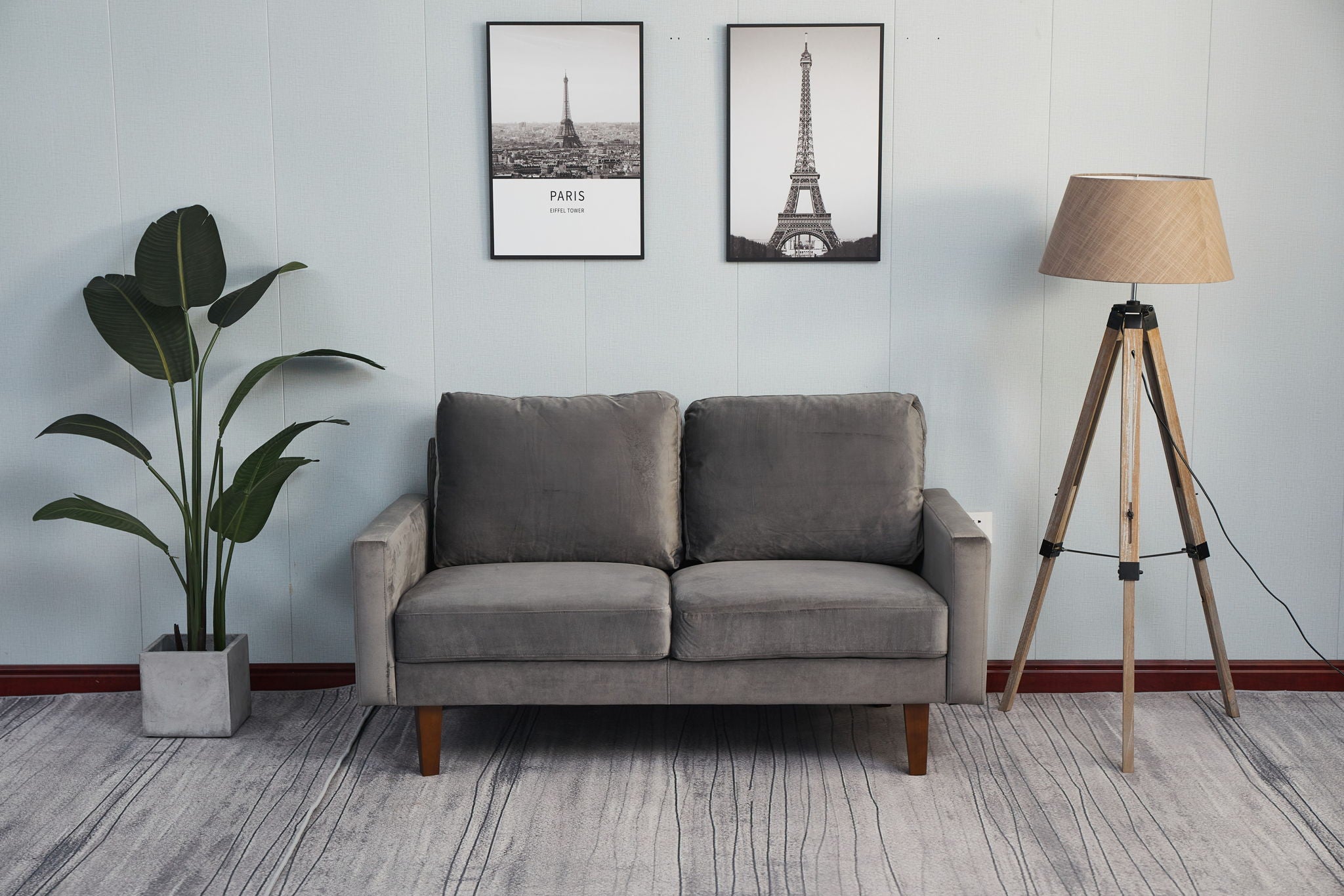 Comfortable Loveseat With Durable Construction