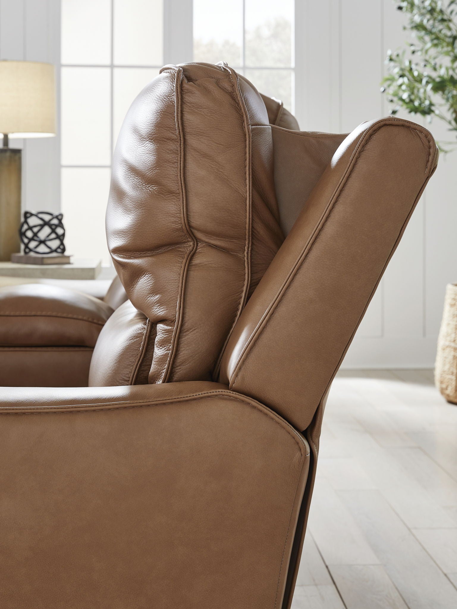 DeepWakes - 2 Seat Power Reclining Sofa With Adjustable Headrest