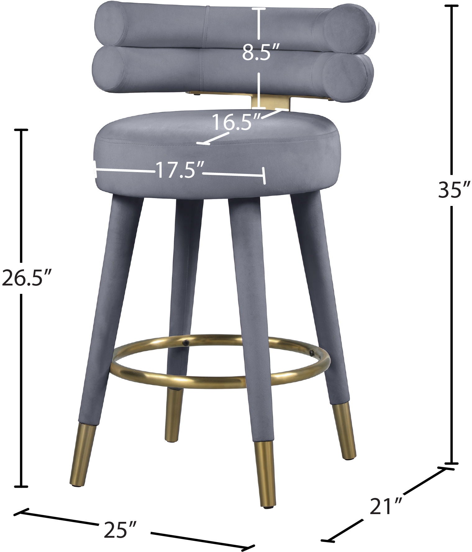 Fitzroy - Counter Stool (Set of 2)
