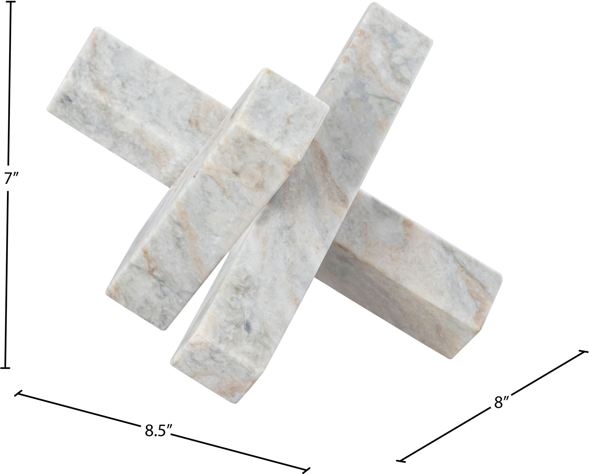 Stix - Marble Decorative Object