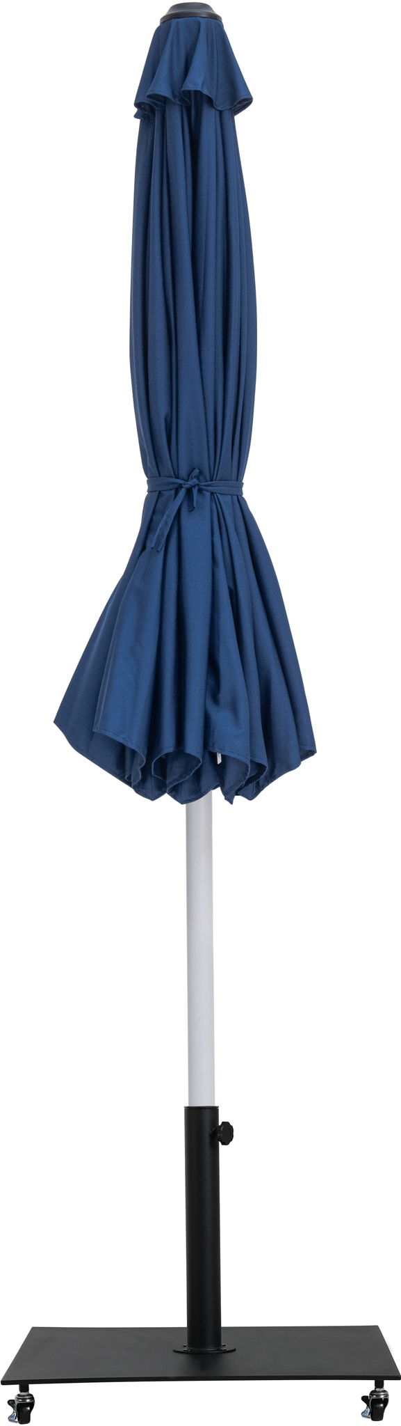 Amalfi - Aluminum Patio Umbrella - Black Base / White Pole