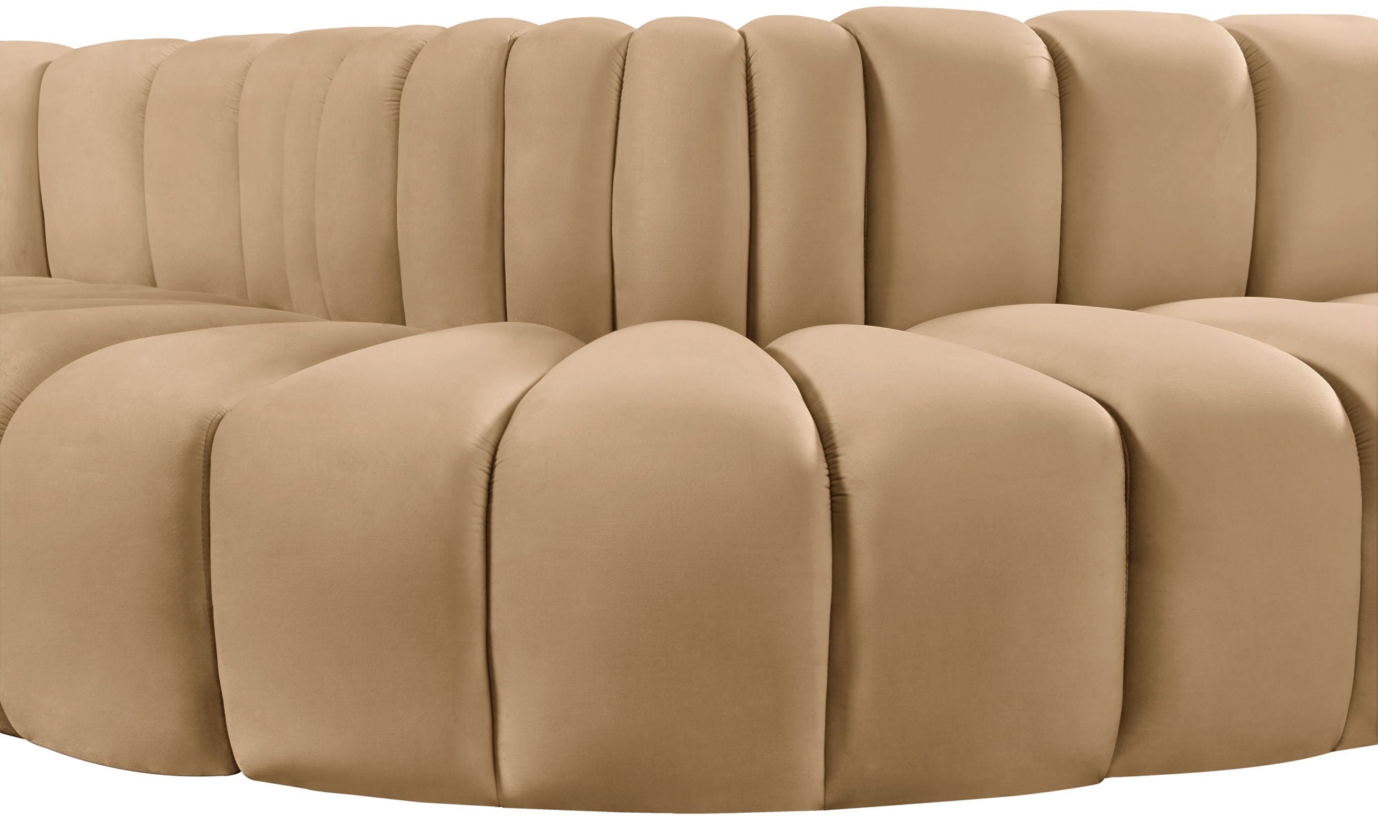 Arc - Velvet 5 Piece Modular Sofa