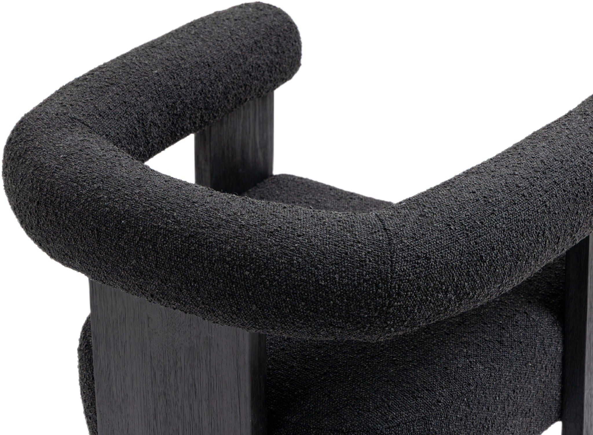 Barrel - Dining Chair - Black Legs
