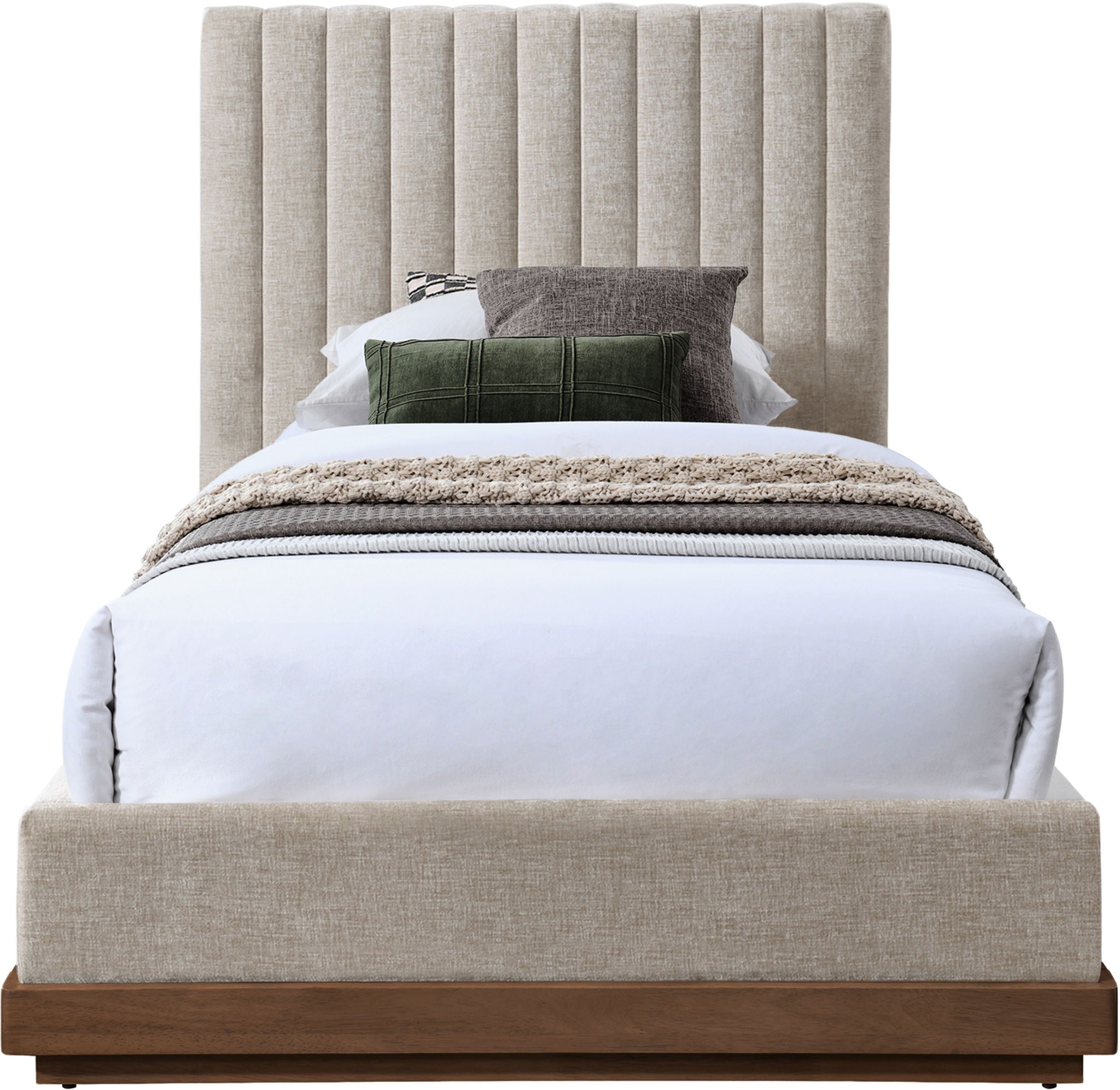Emmet - Bed - Dark Brown Base