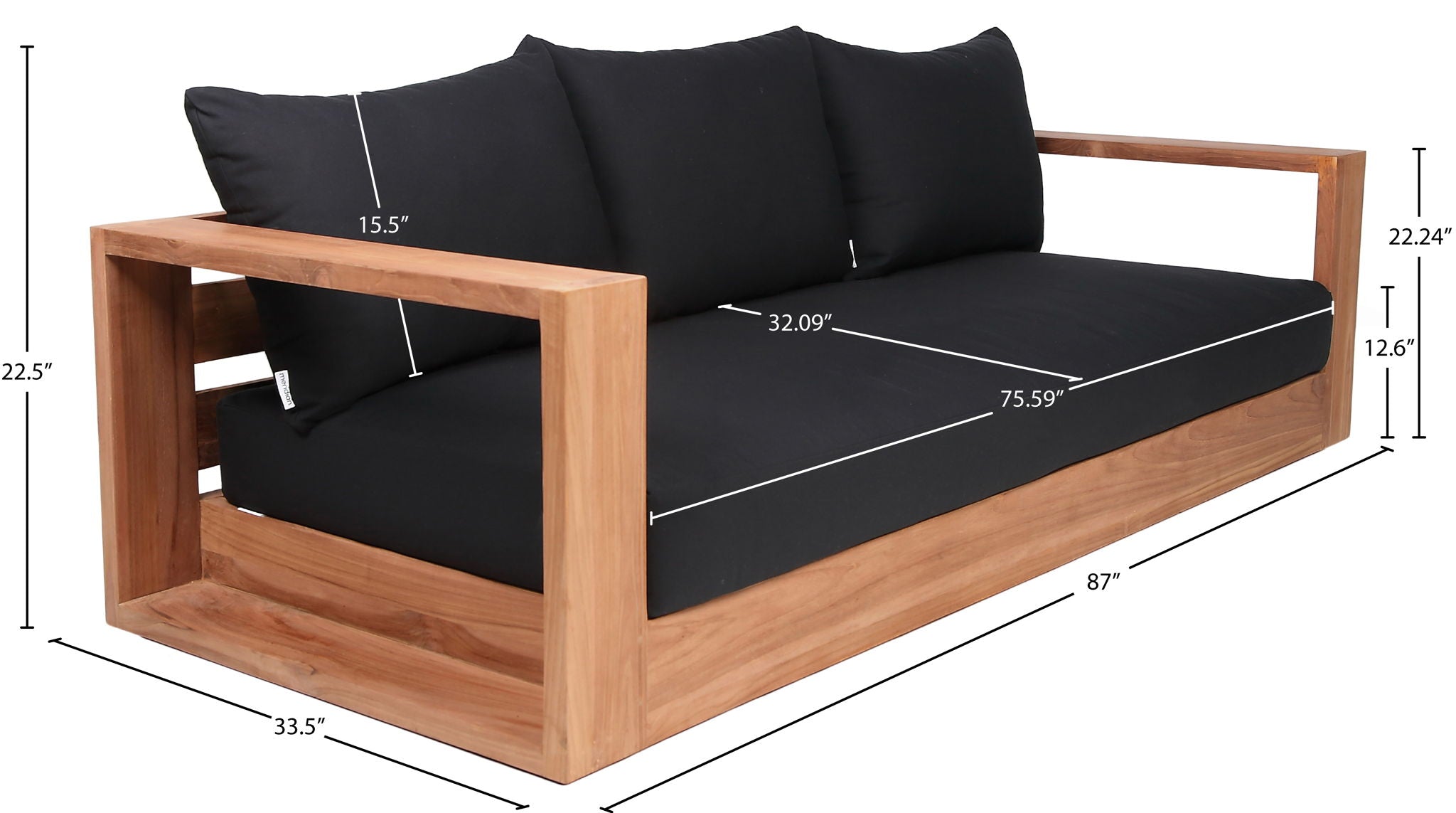 Tulum - Water Resistant Outdoor Sofa