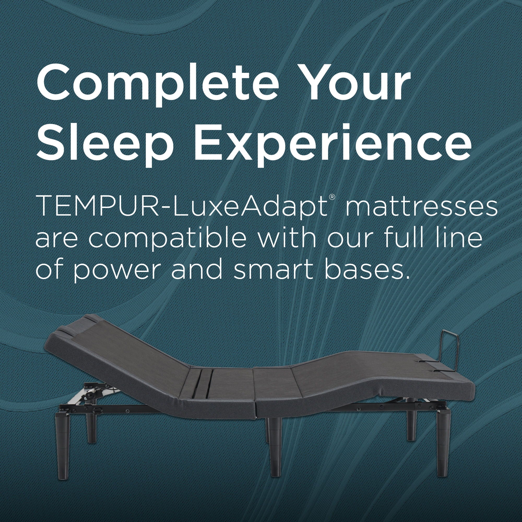 Tempur-Adapt - LuxeAdapt Medium Hybrid Mattress