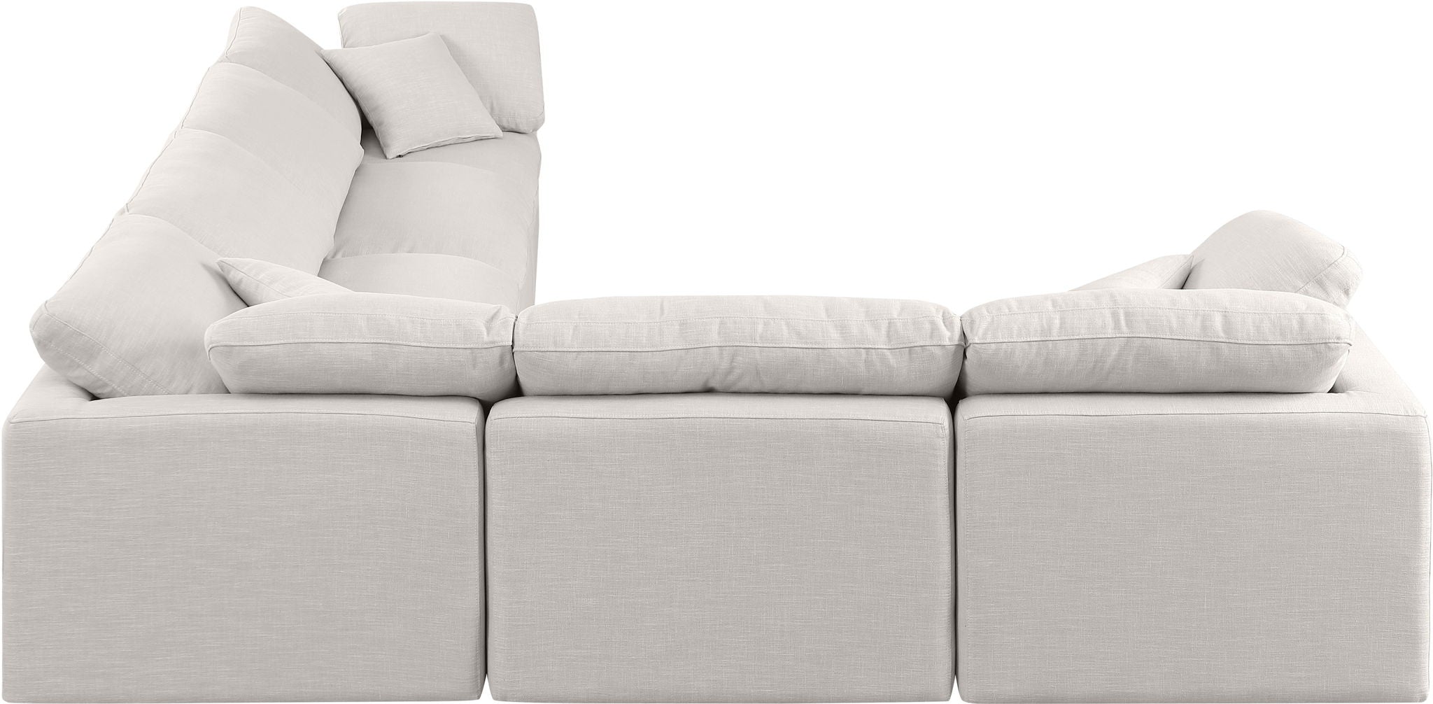 Indulge - Linen 6 Piece Modular Corner Sectional