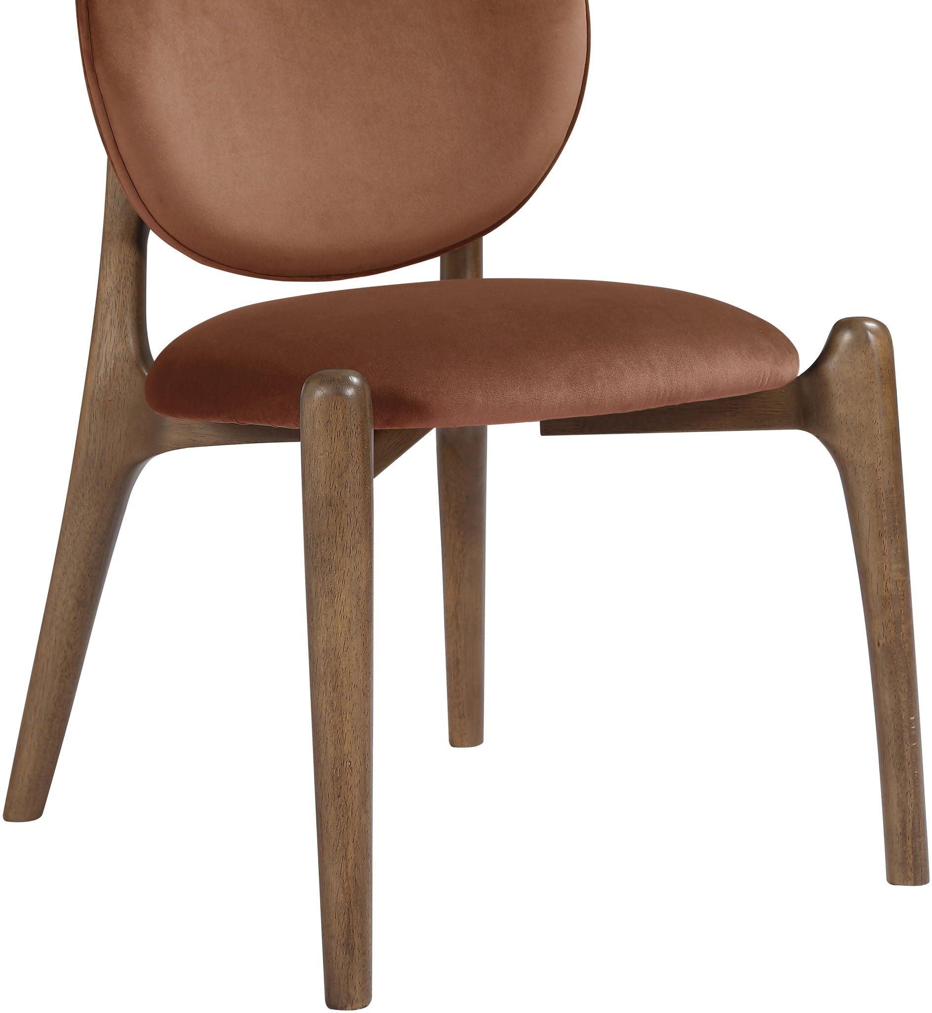 Velora - Upholstered Dining Chair (Set of 2) - Brown Base