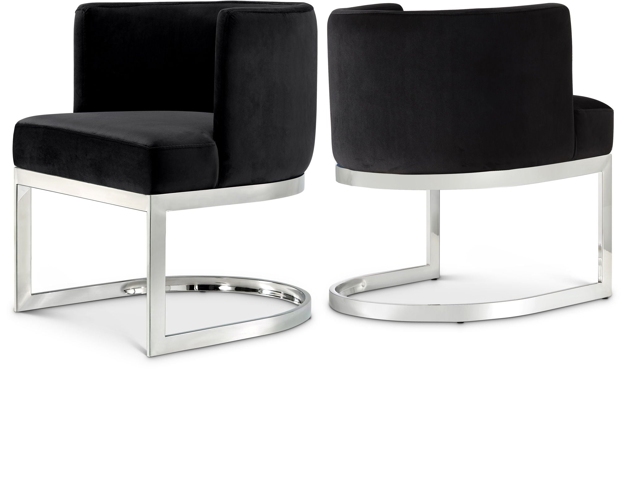 Gianna - Dining Chair with Chrome Legs